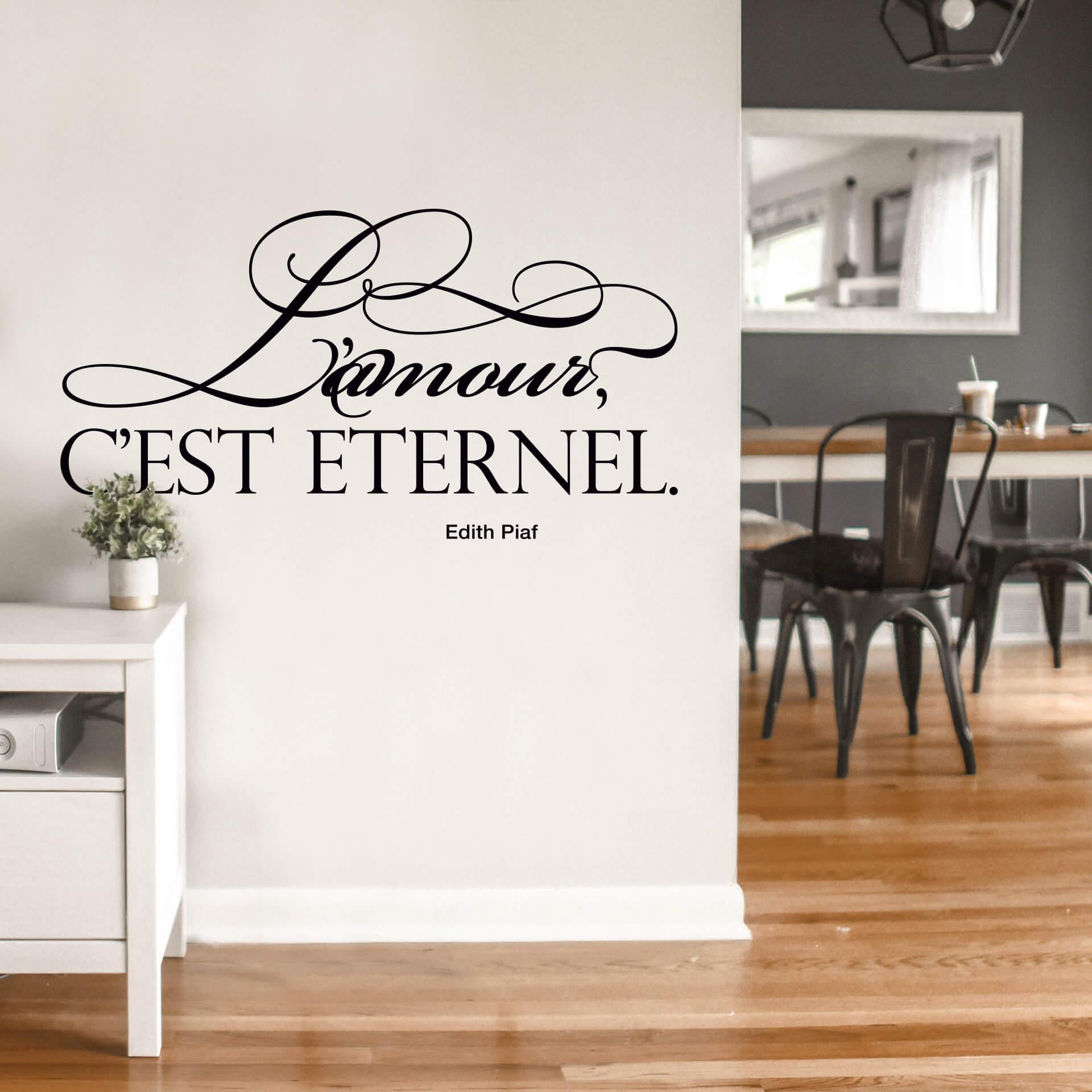 L'amour c'est éternel