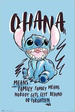 Poster, film poster Disney - Stitch 61x91,5 cm