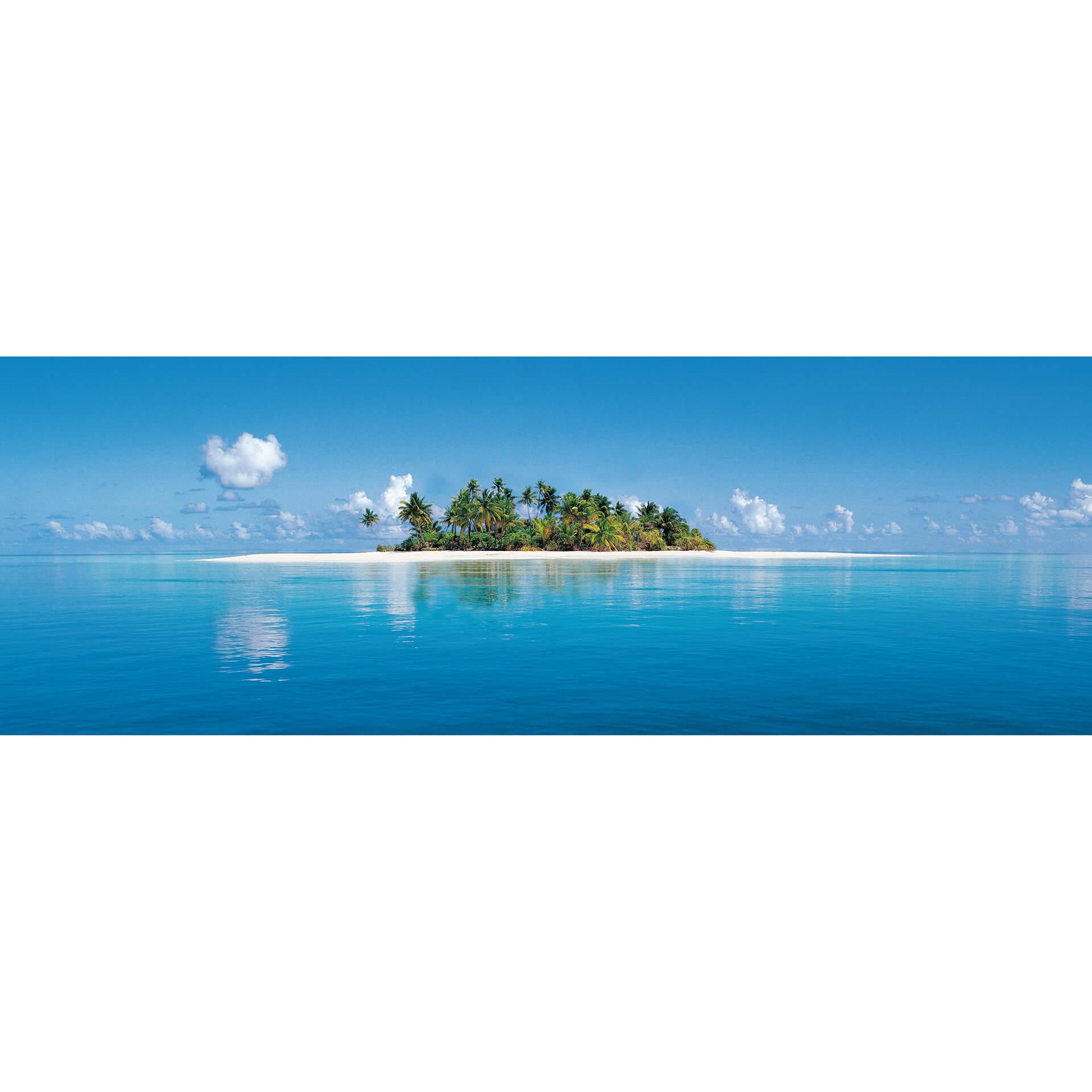 Fototapete Papiertapete Maldive Island - 366x127 cm