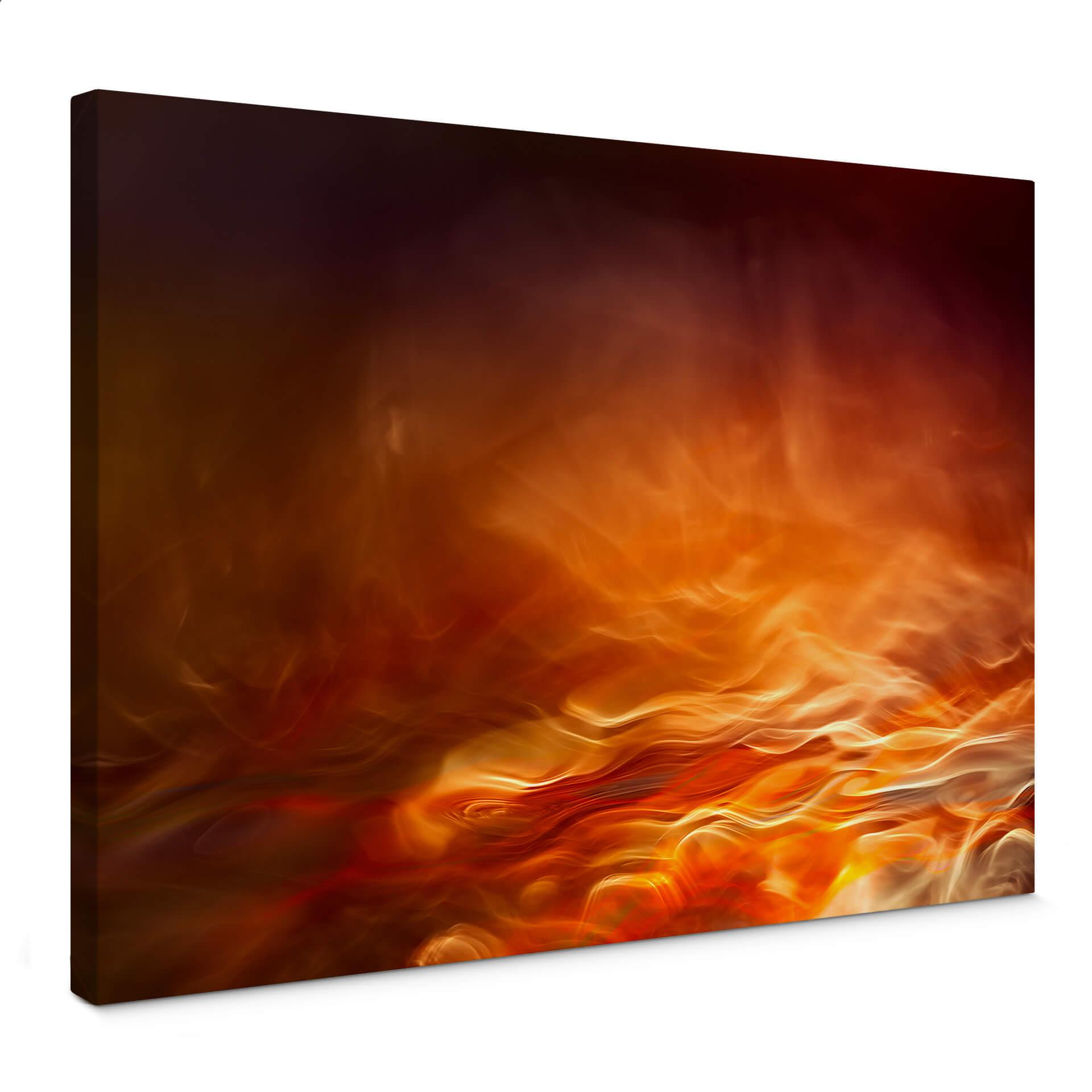 Canvasbillede - Marthinussen - Burning Water