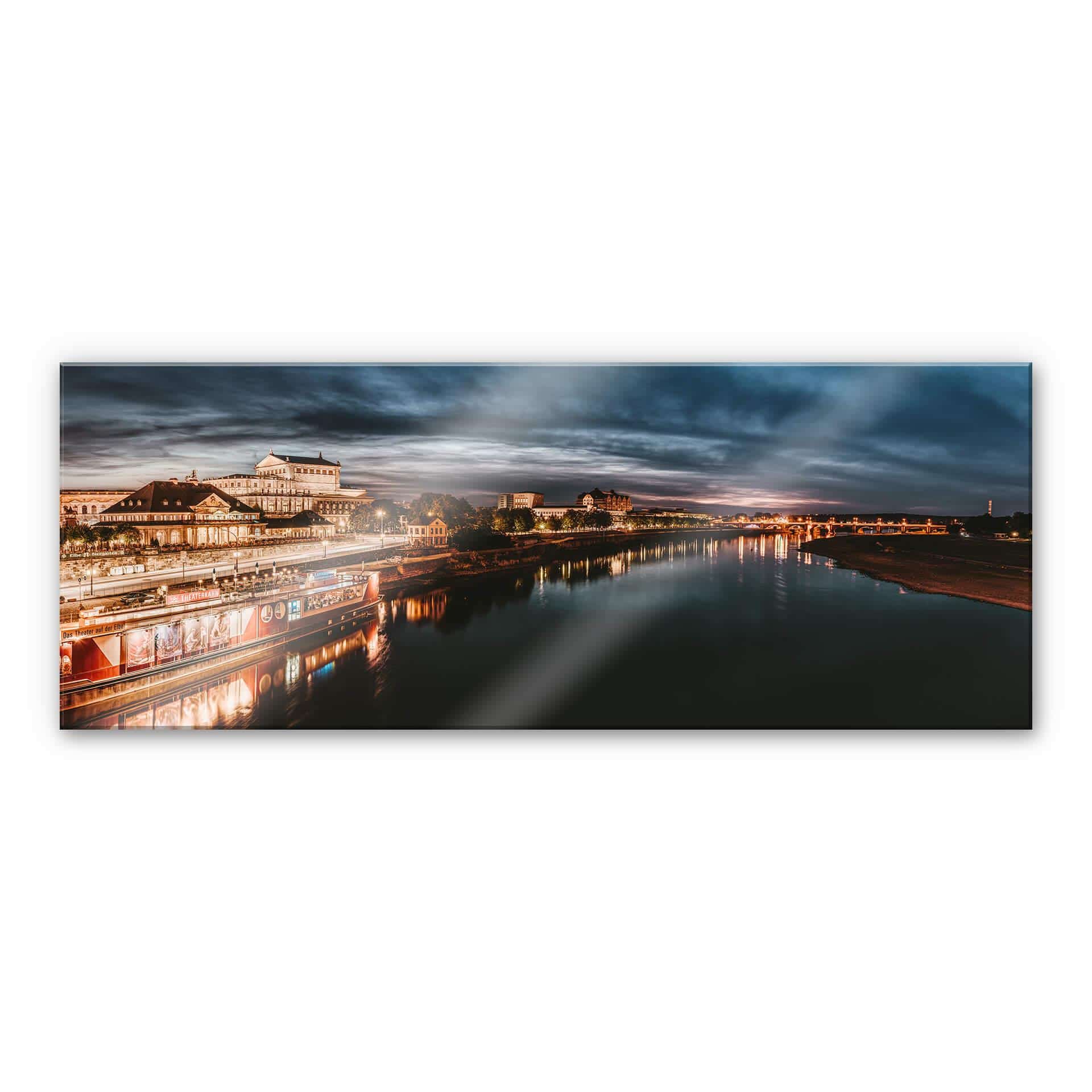 Akrylbillede "Lysets rejse i Dresden