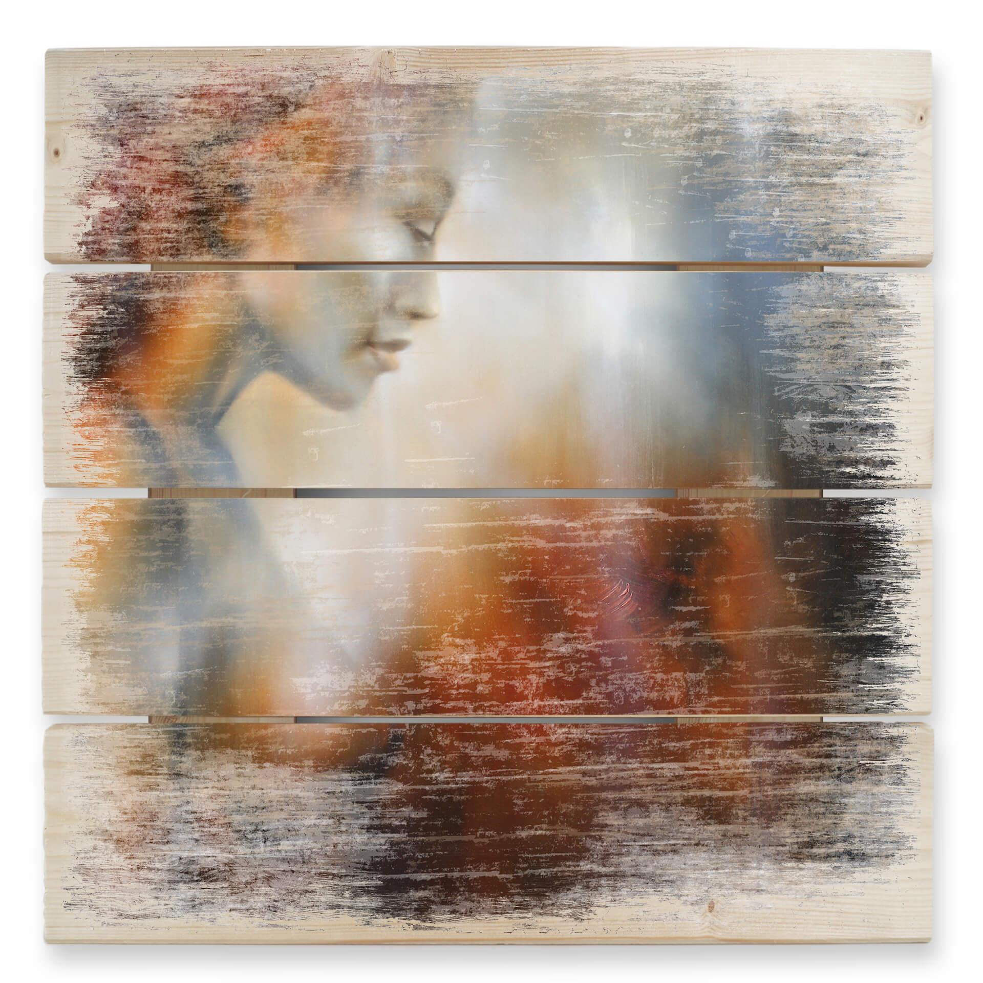 Cuadro de madera Schmucker - Jana - 40x41,5 cm