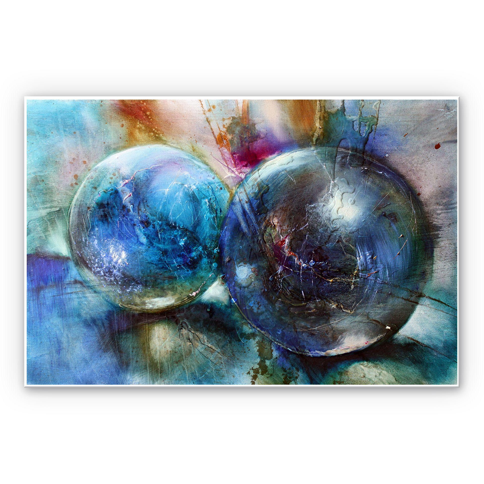 Wanddecoratie Schmucker - Blauwe Modder