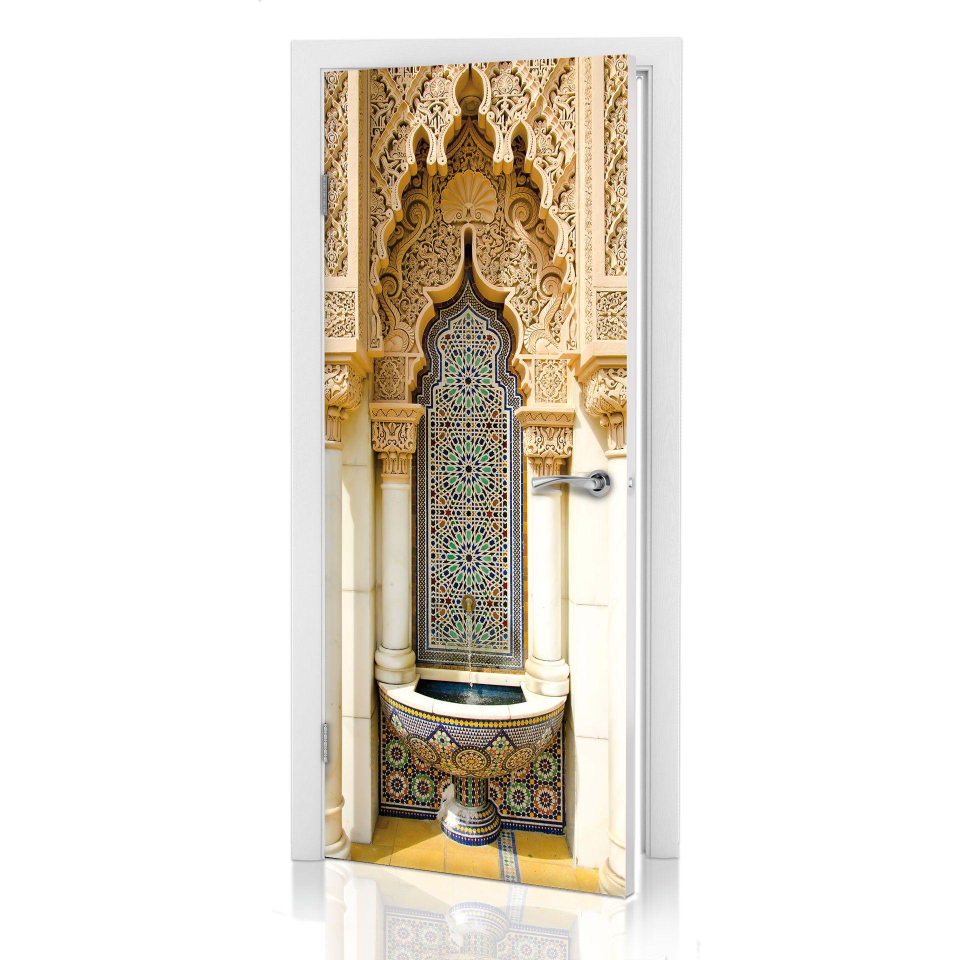 Stickers de Porte - Fontaine marocaine
