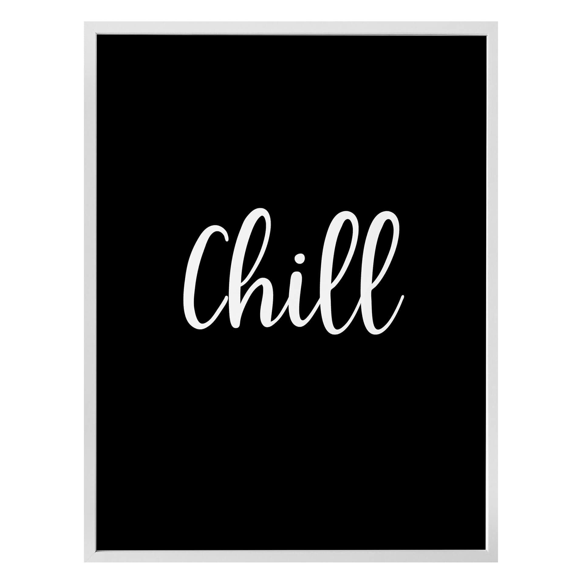 Póster Chill