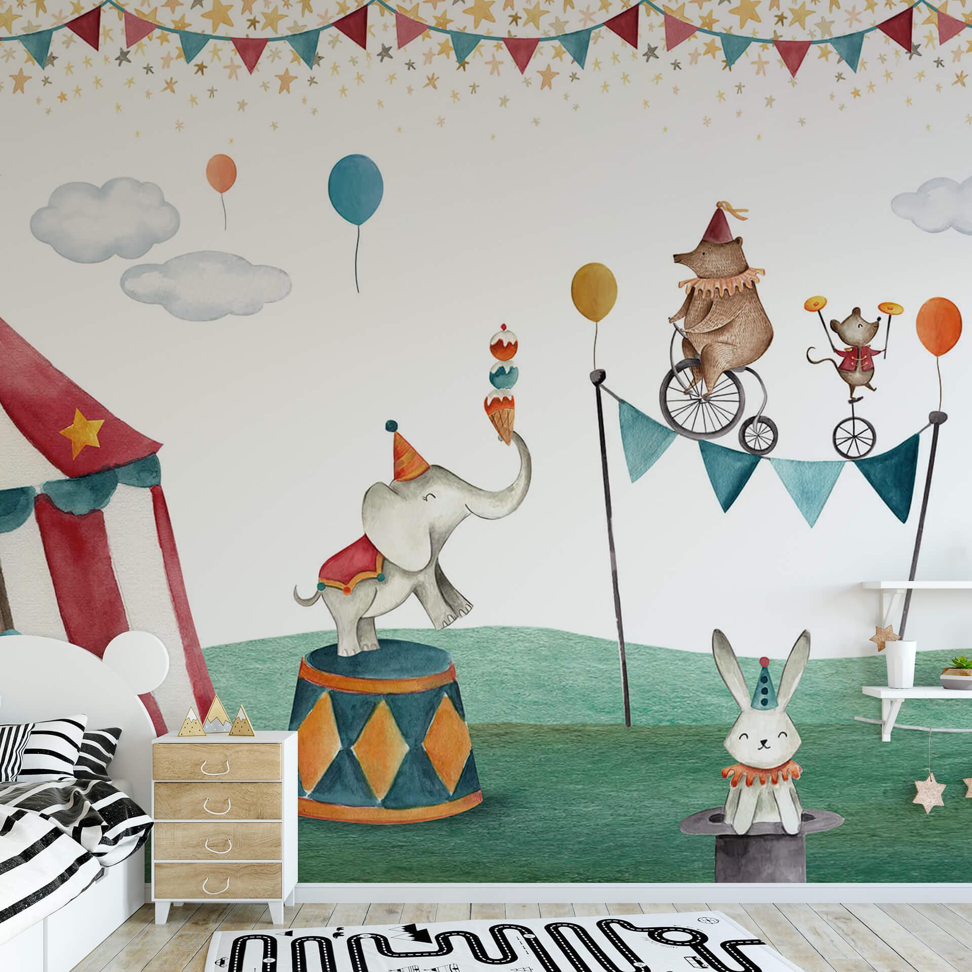 Oliver Robins - Fotomural "Crazy Circus