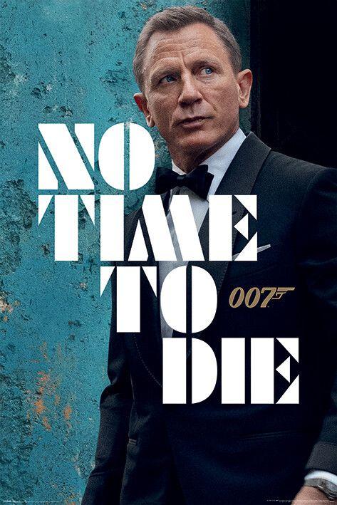 Poster, film poster James Bond - No Time To Die - Azure Teaser 61x91,5 cm