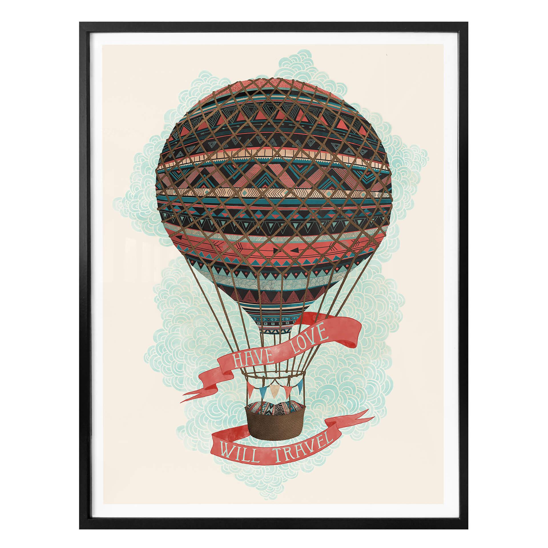 Póster Graves - Si tienes amor, viajarás