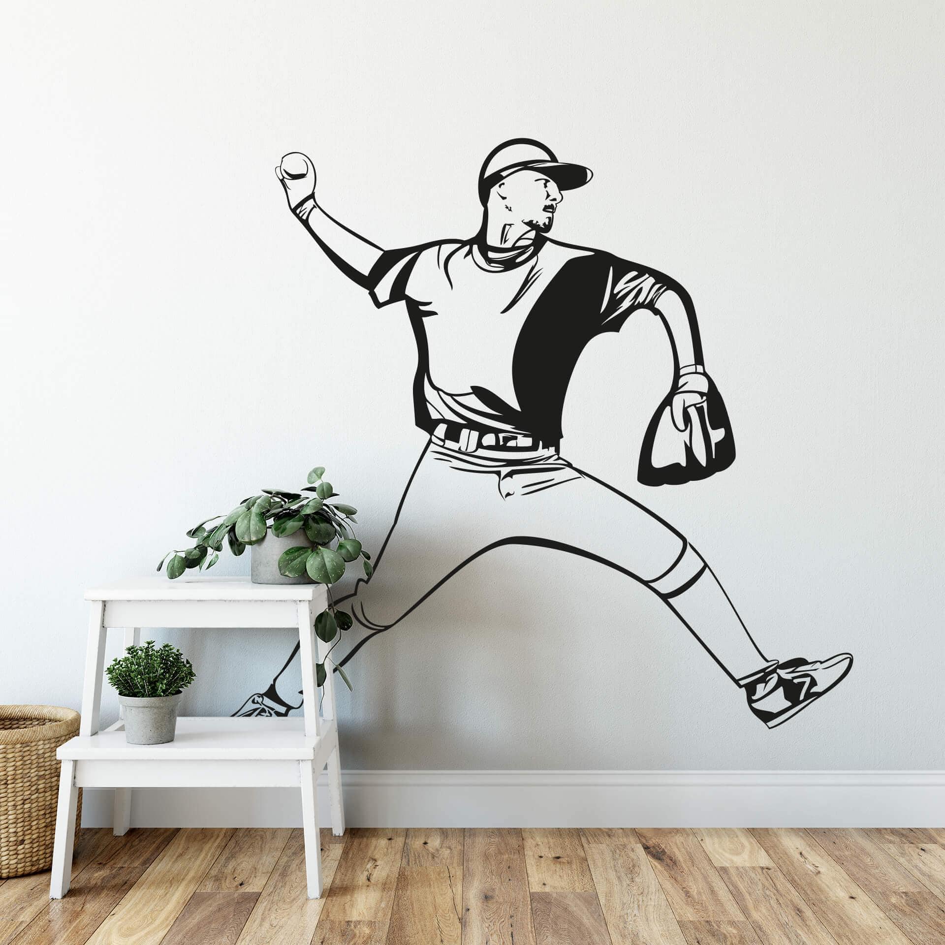 Sticker mural - Baseball 9