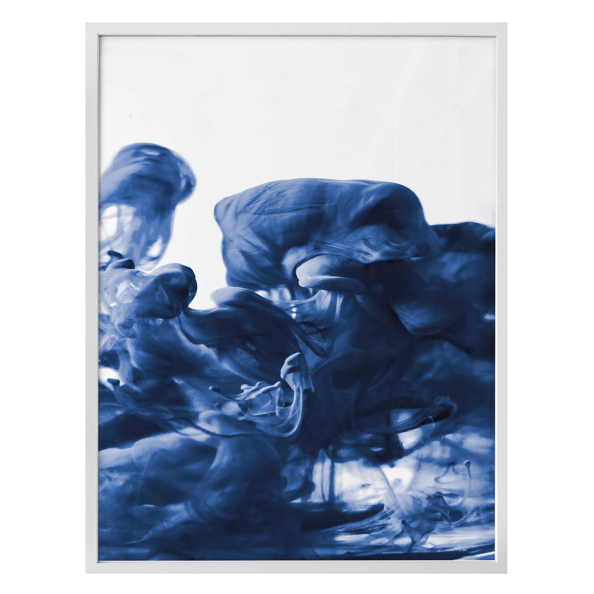Póster Humo azul