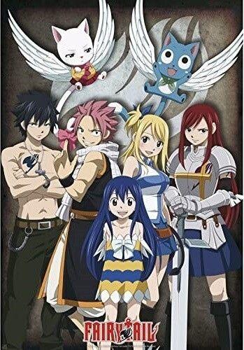 Poster, film poster Fairy Tail - Group 61x91,5 cm