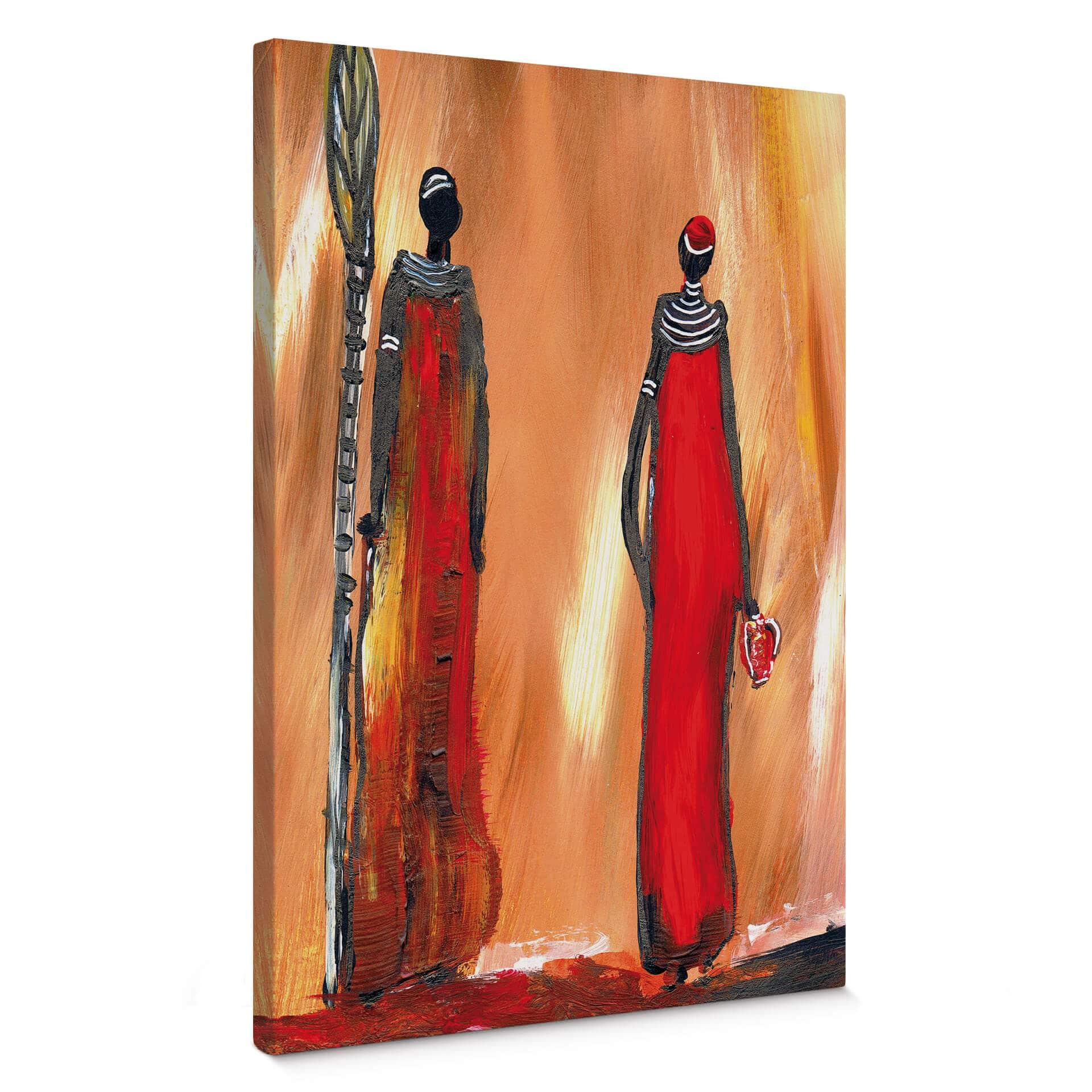 Lienzo Niksic - Arte de África