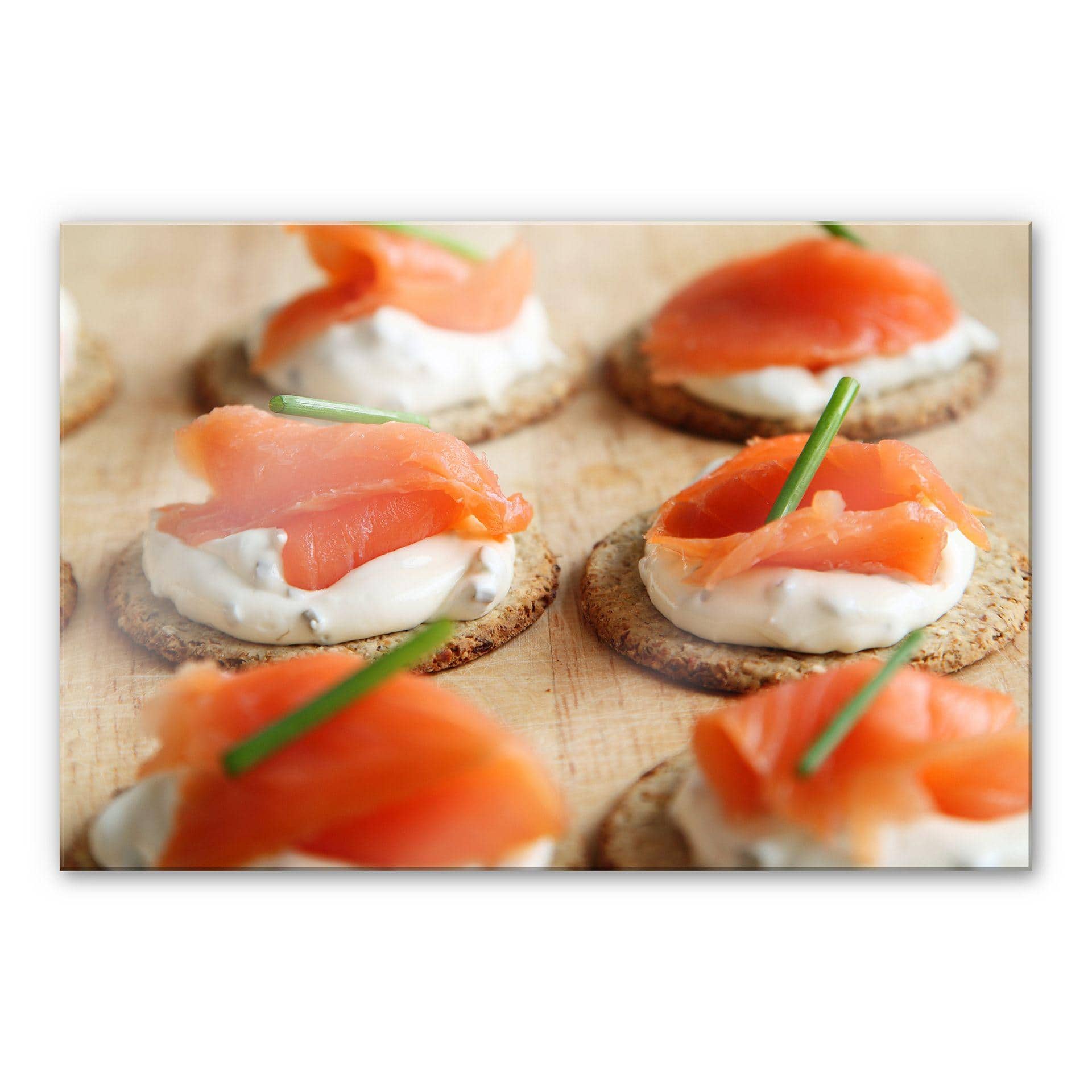Akrylbillede Laks Appetitvækker