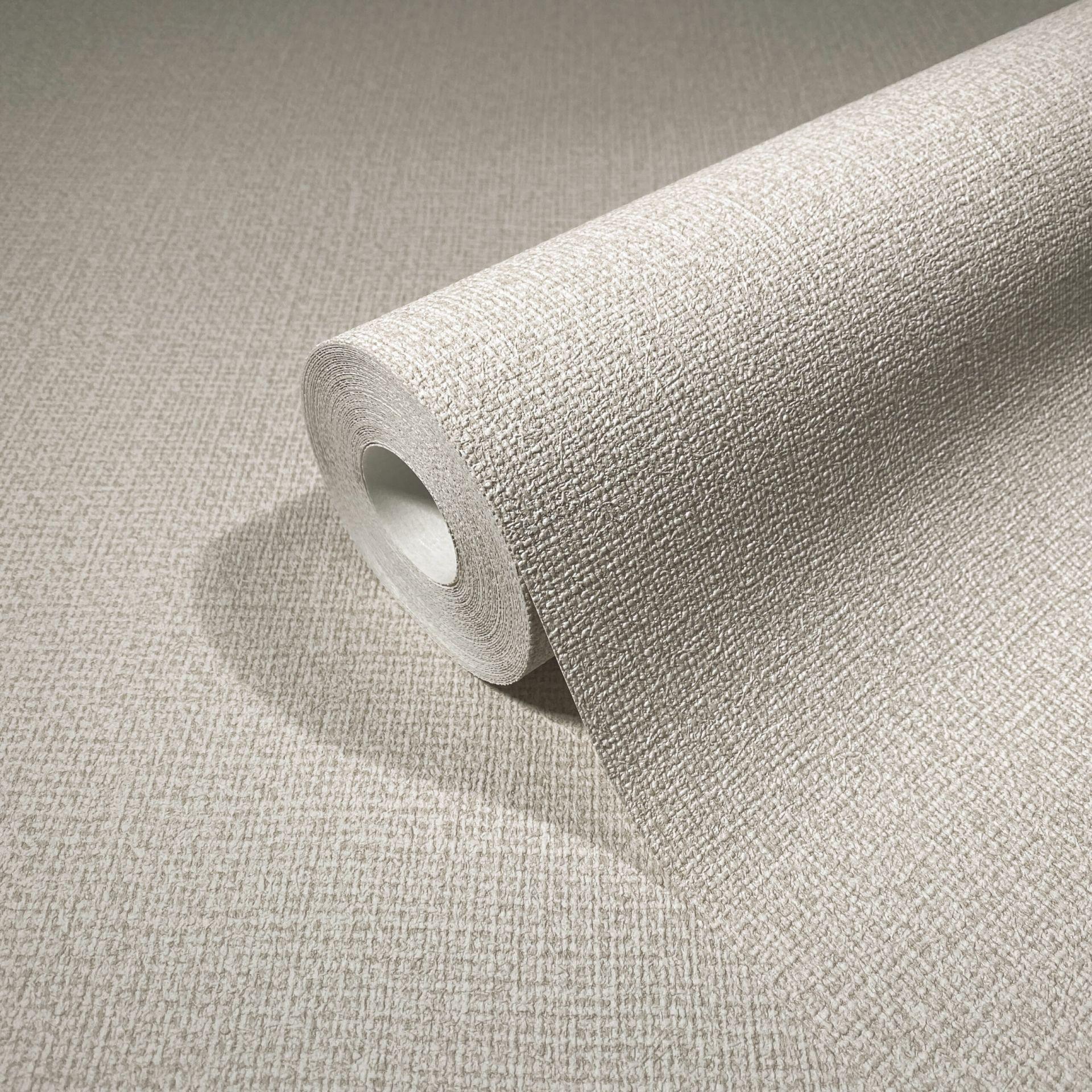 Non-woven Tekstil Tapet Tekstil ensfarvet beige Tekstur 