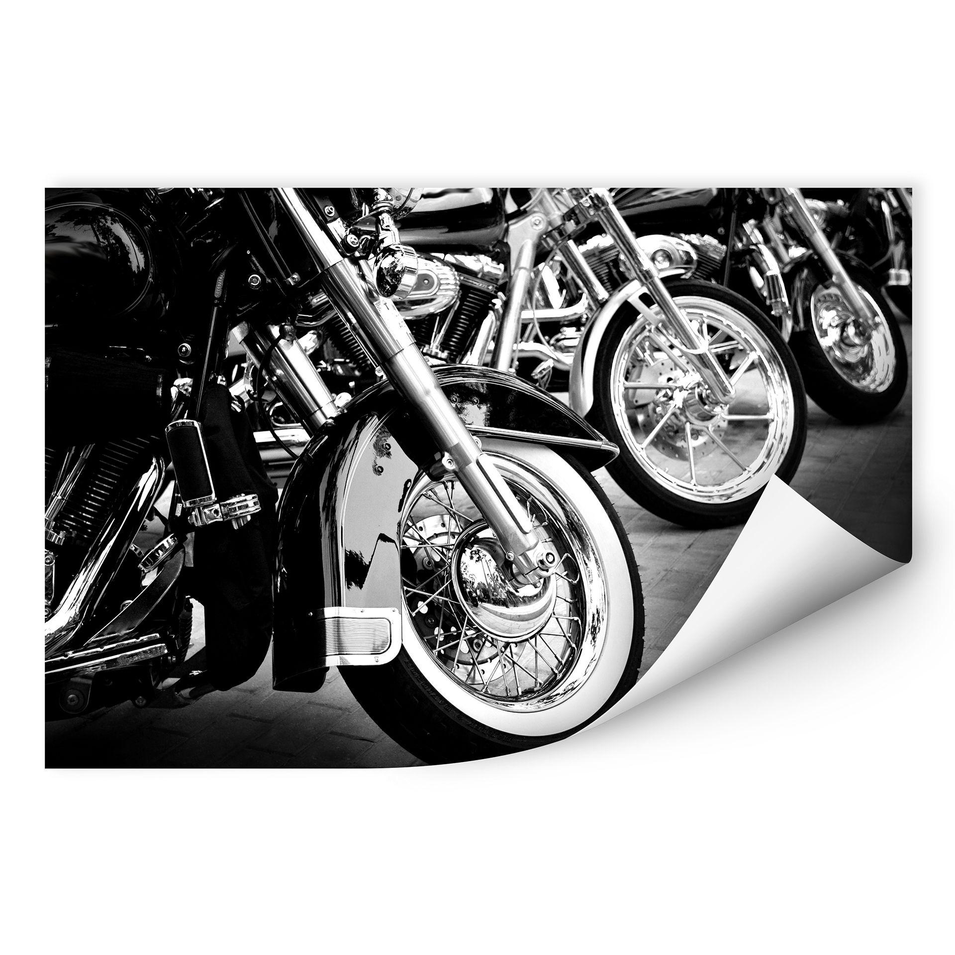 Zelfklevende Poster - Motor