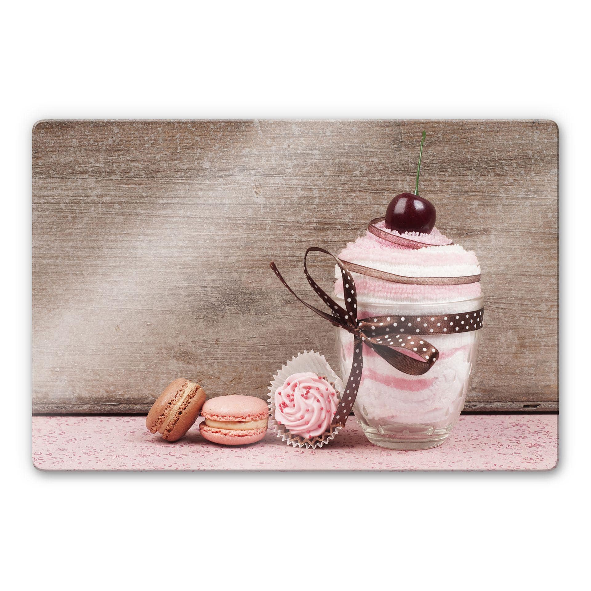 Tableau en verre - Sweet Dessert