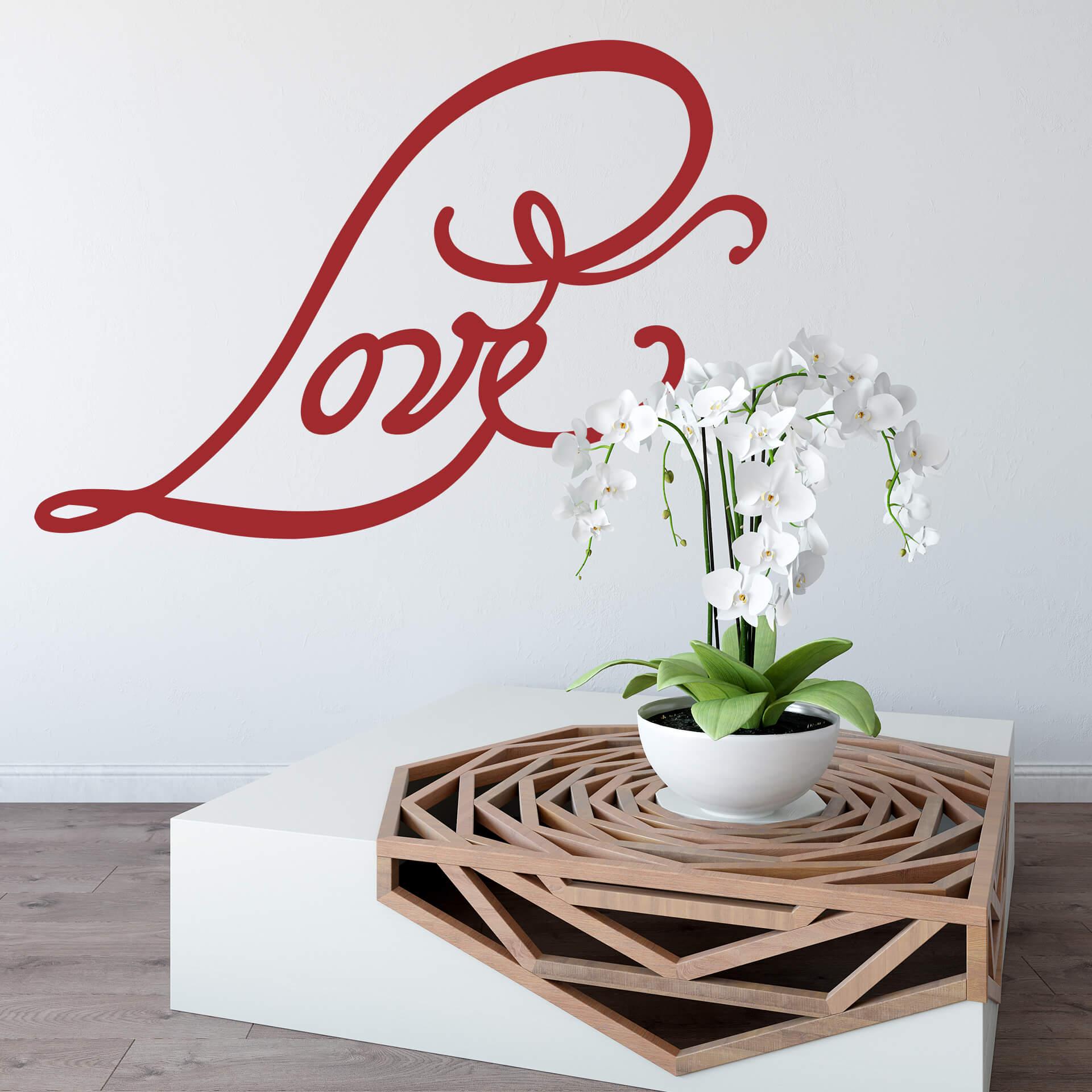 Love 4 wallsticker