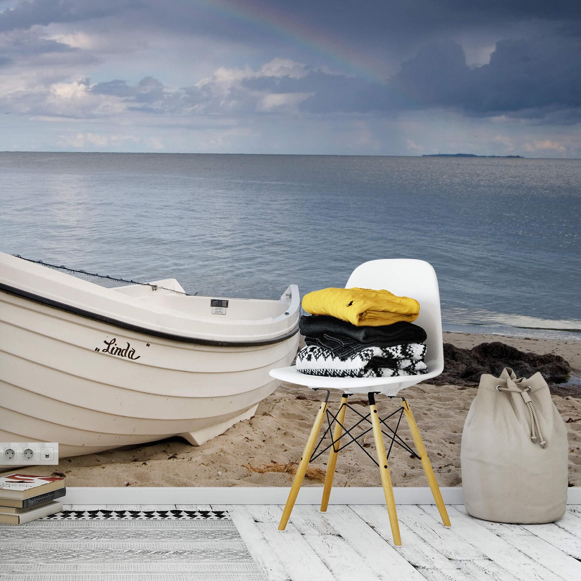 Fototapet Strandidyll - 336x260 cm
