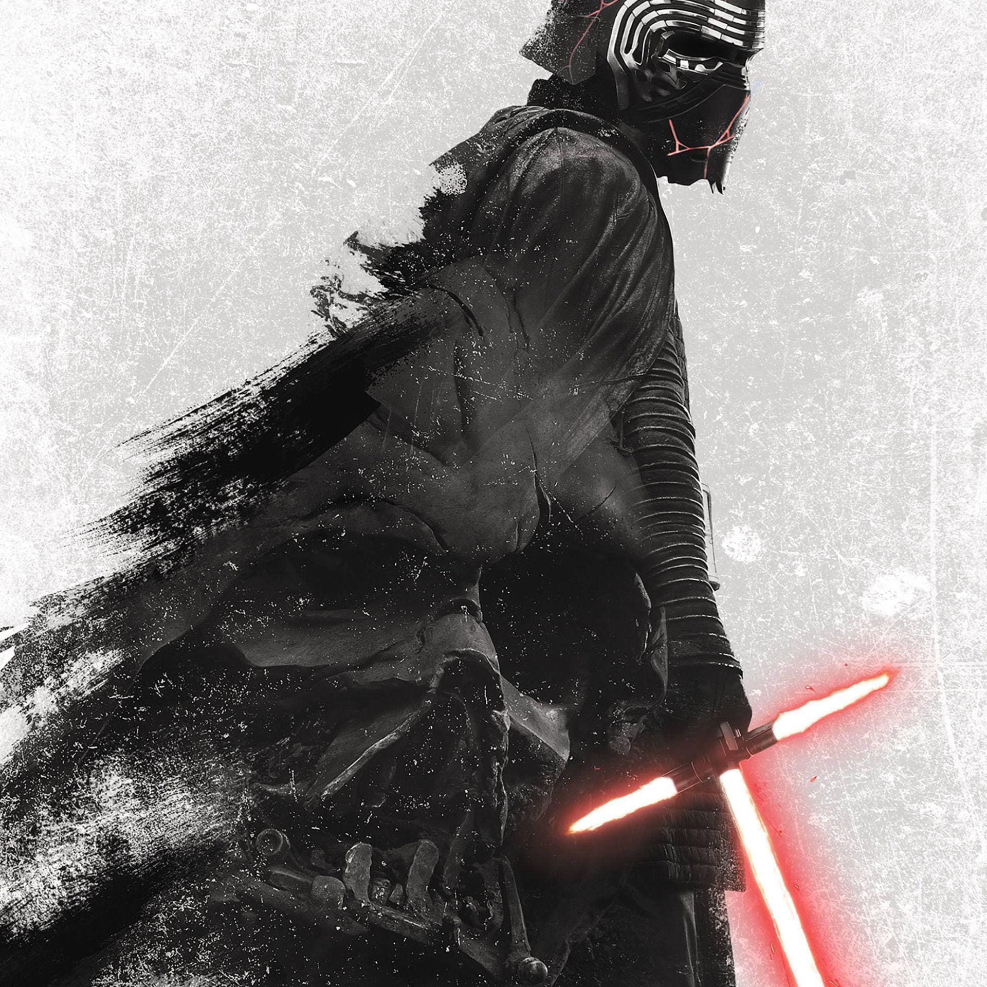 Vlies Fototapete - Star Wars Kylo Vader Shadow - 200 x 280 cm