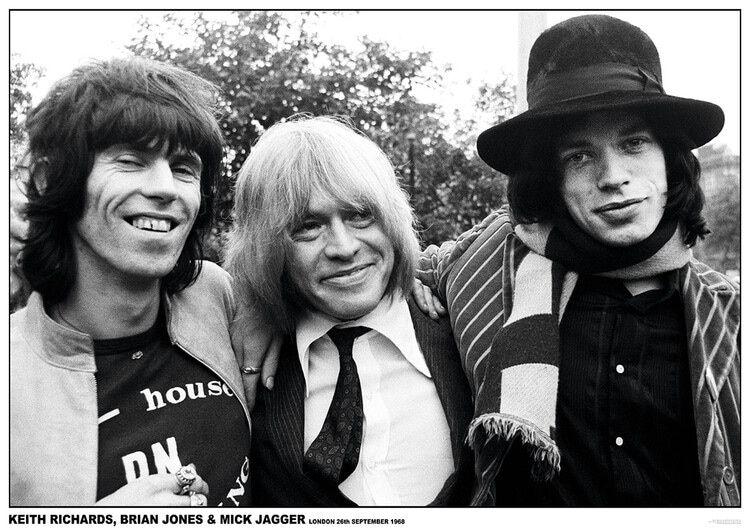 Plakat Rolling Stones - London 1968, plakat (84,1 x 59,4 cm)