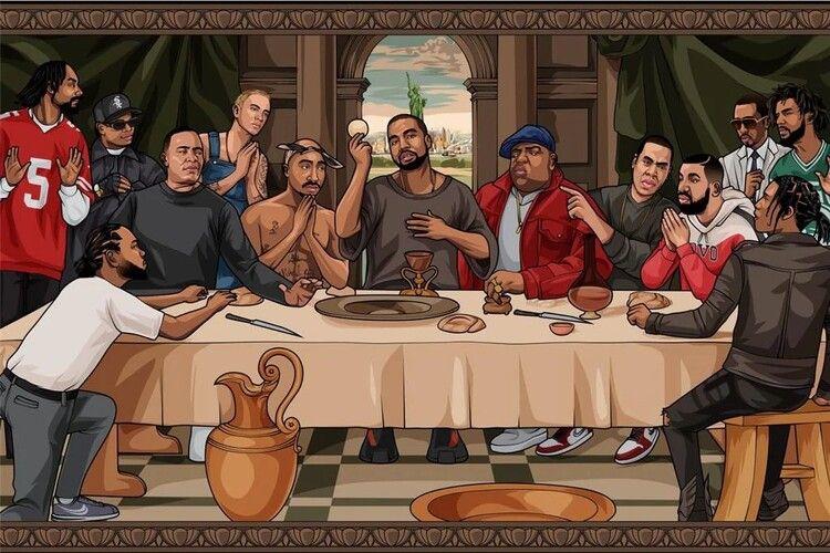 Poster, film poster The Last Supper Of Hip Hop 61x91,5 cm