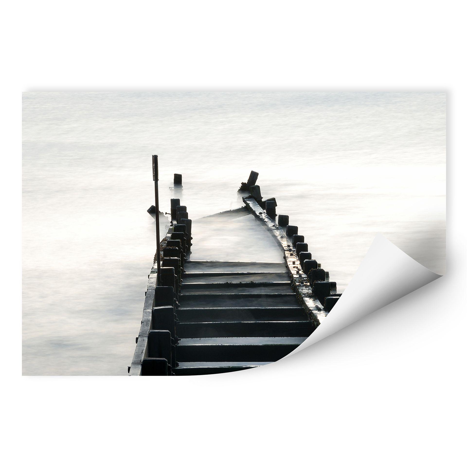 Zelfklevende Poster Way to Nowhere
