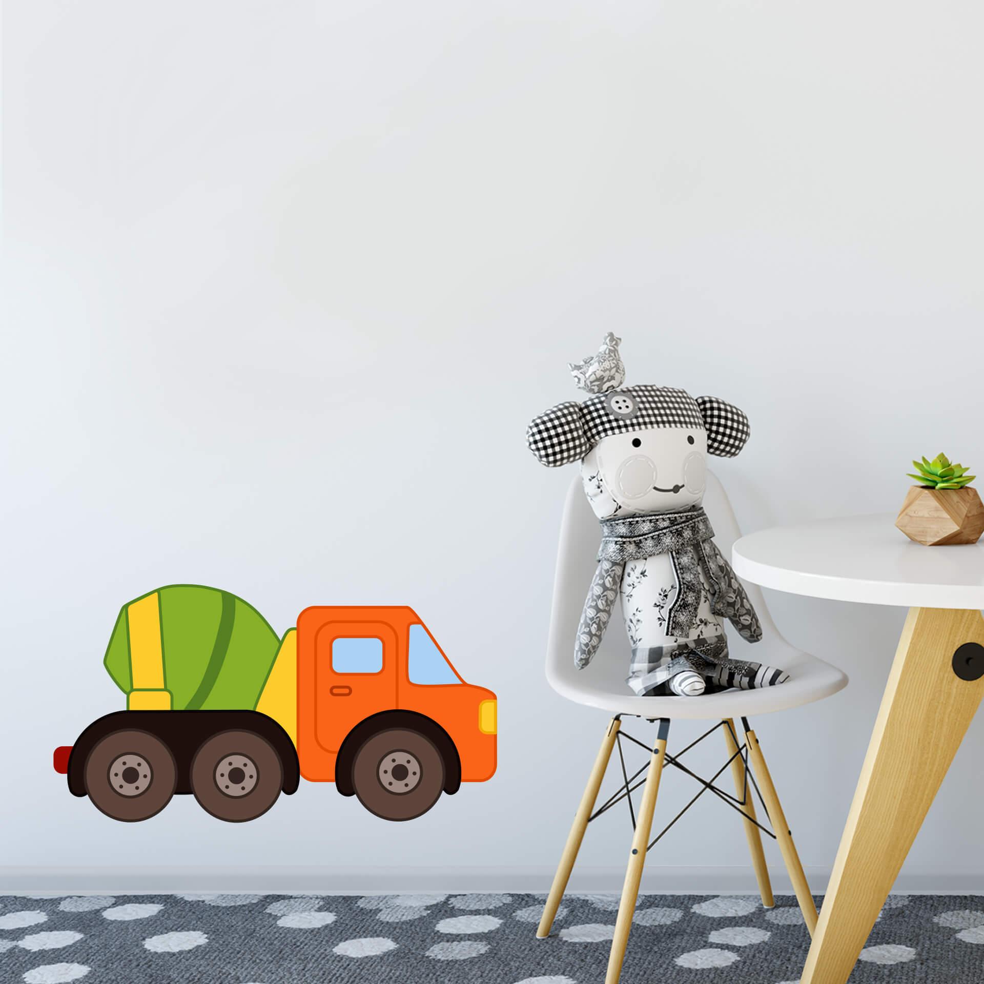 Cementblander wallsticker