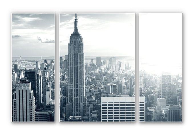 Tableau Forex - The Empire State Building (tryptique)