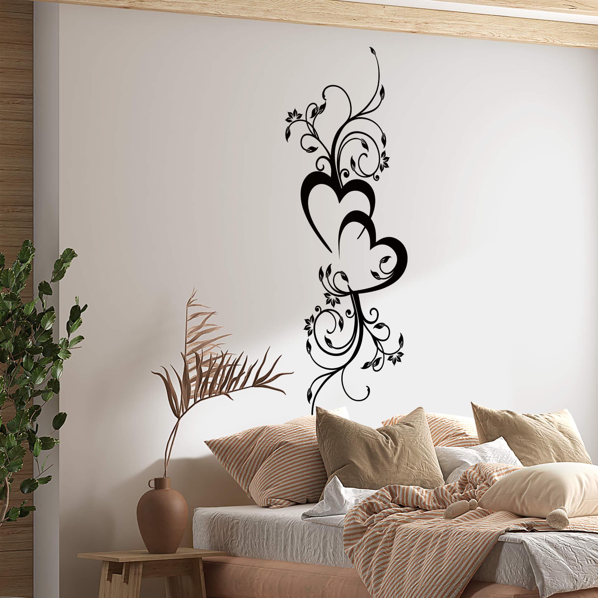 Blomstrende kærlighed wallsticker