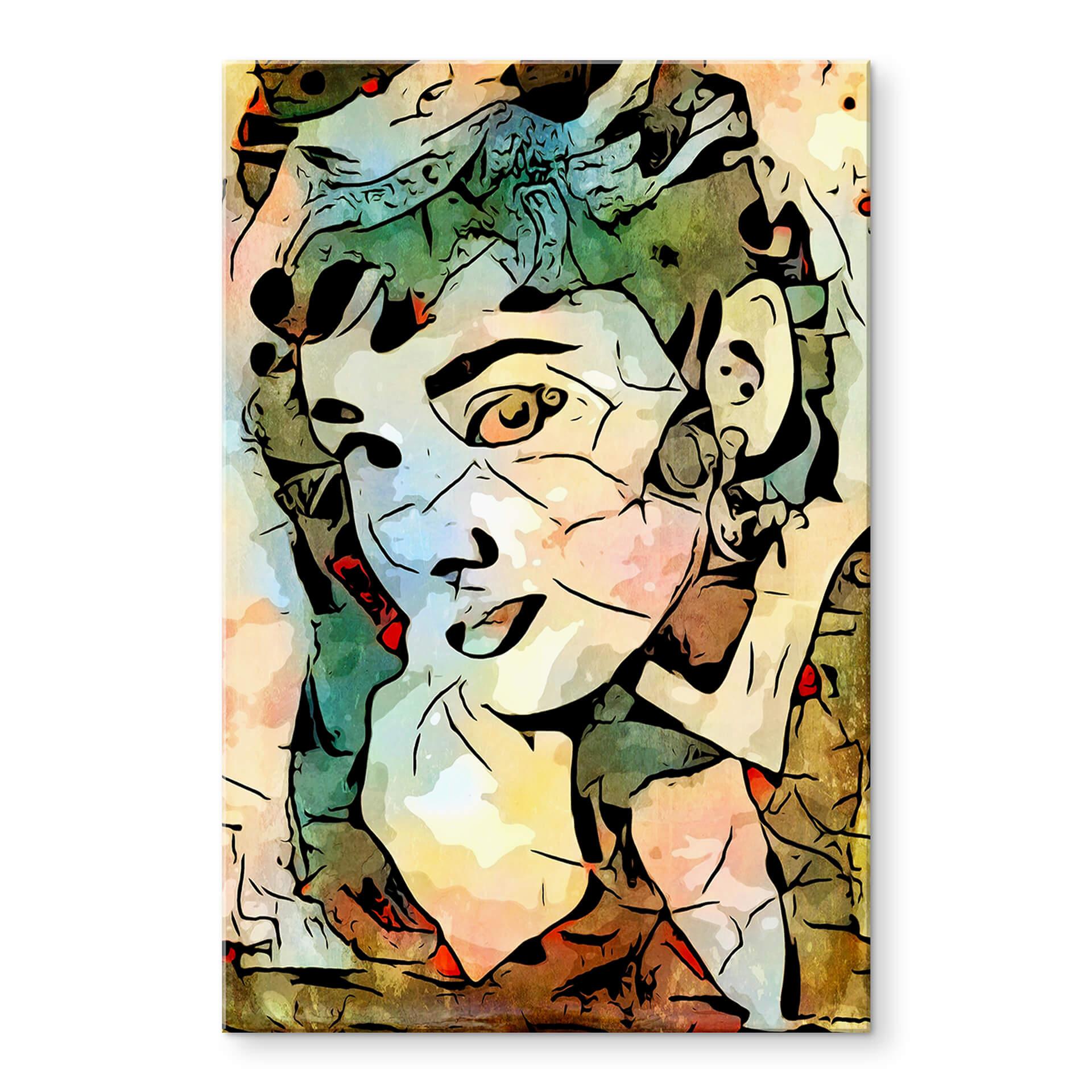 Akrylbillede Zamart - Hyldest til Miro - Audrey Hepburn