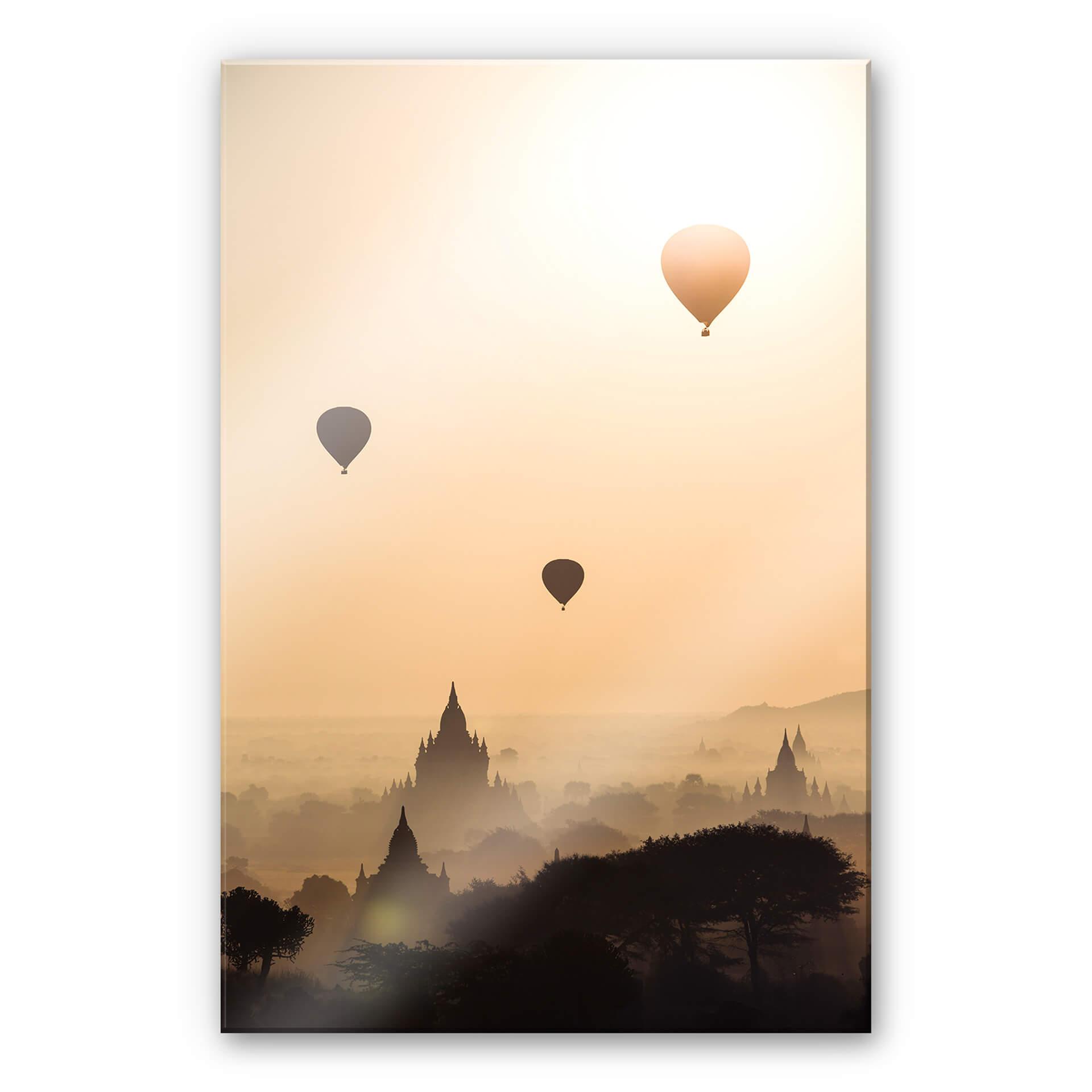 Akrylbillede Colombo - Morgen over Bagan