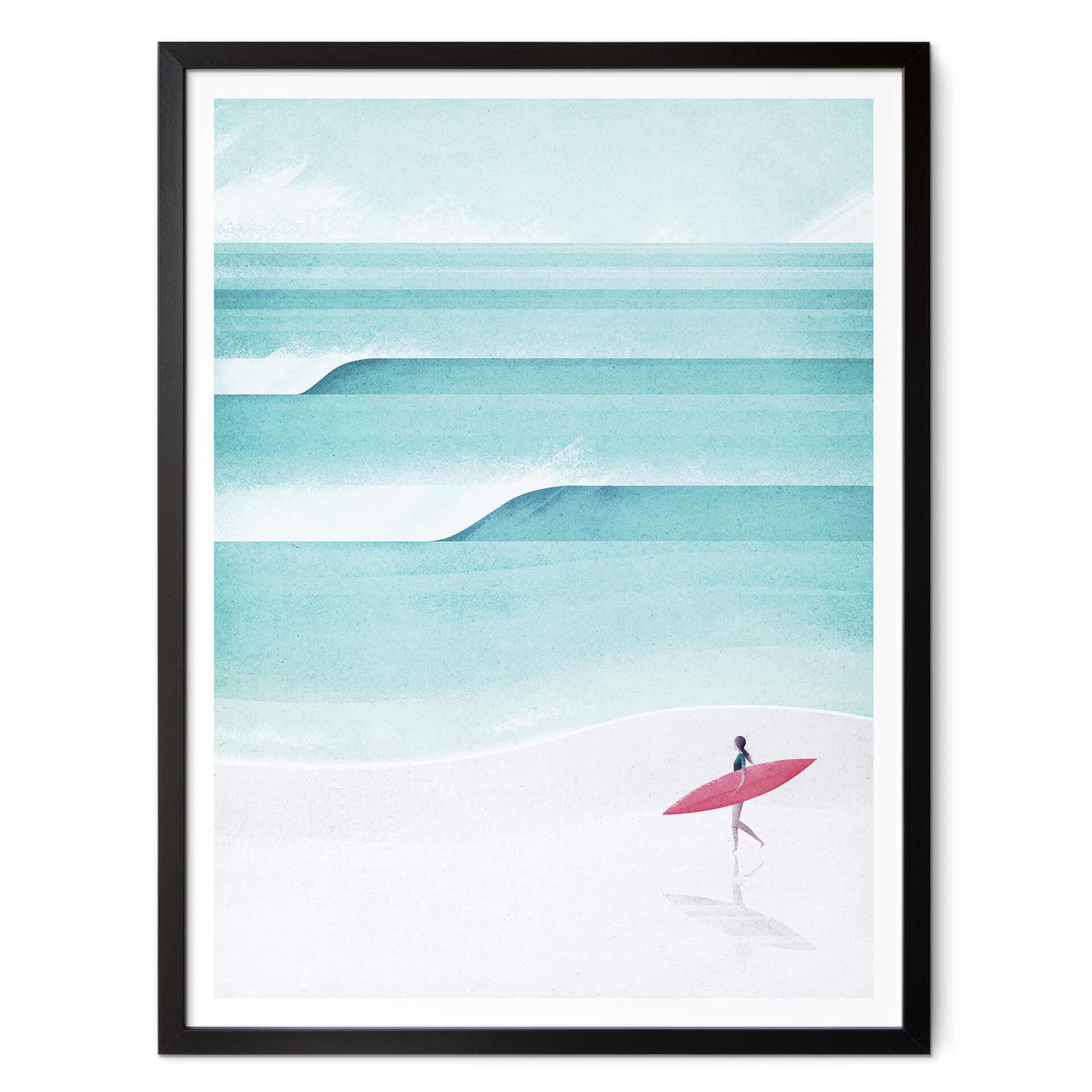 Póster Rivers - Surf Girl