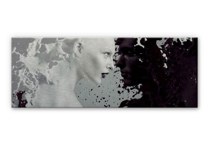 Tableau en Alu-Dibond - Milk & Coffee - Panorama