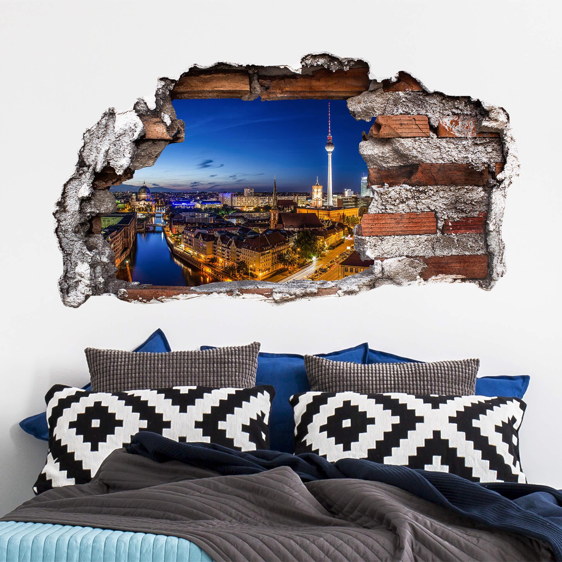 3D Wallsticker Berlin panorama