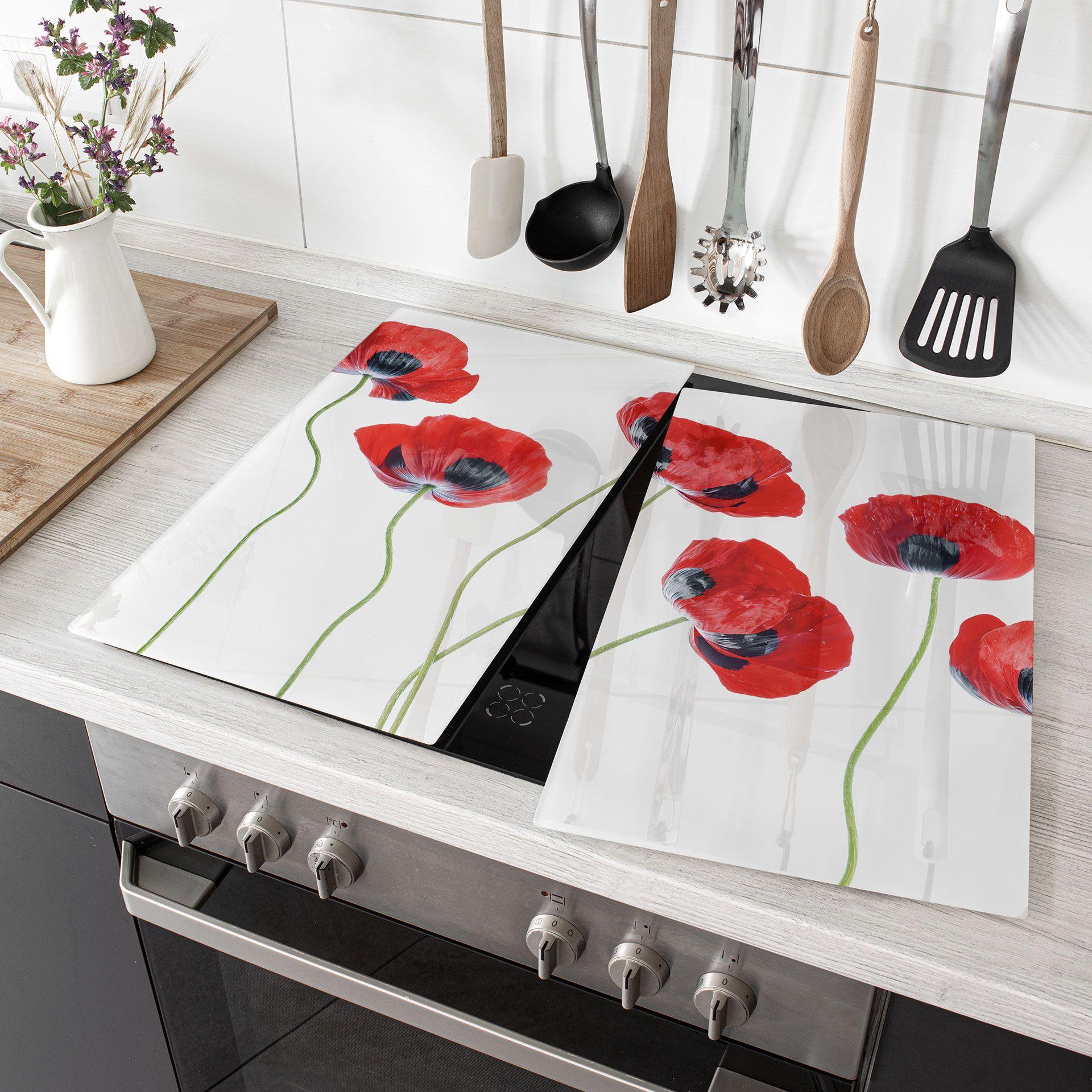 Disher kogeplade dækplade - Poppies