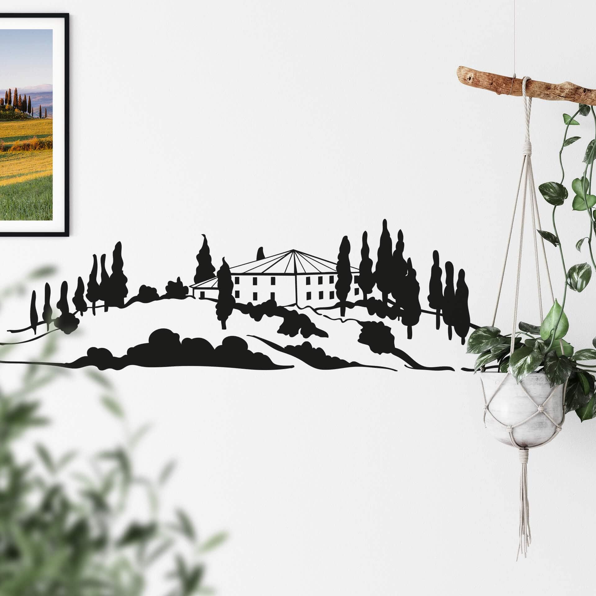 Sticker mural - Toscane 2