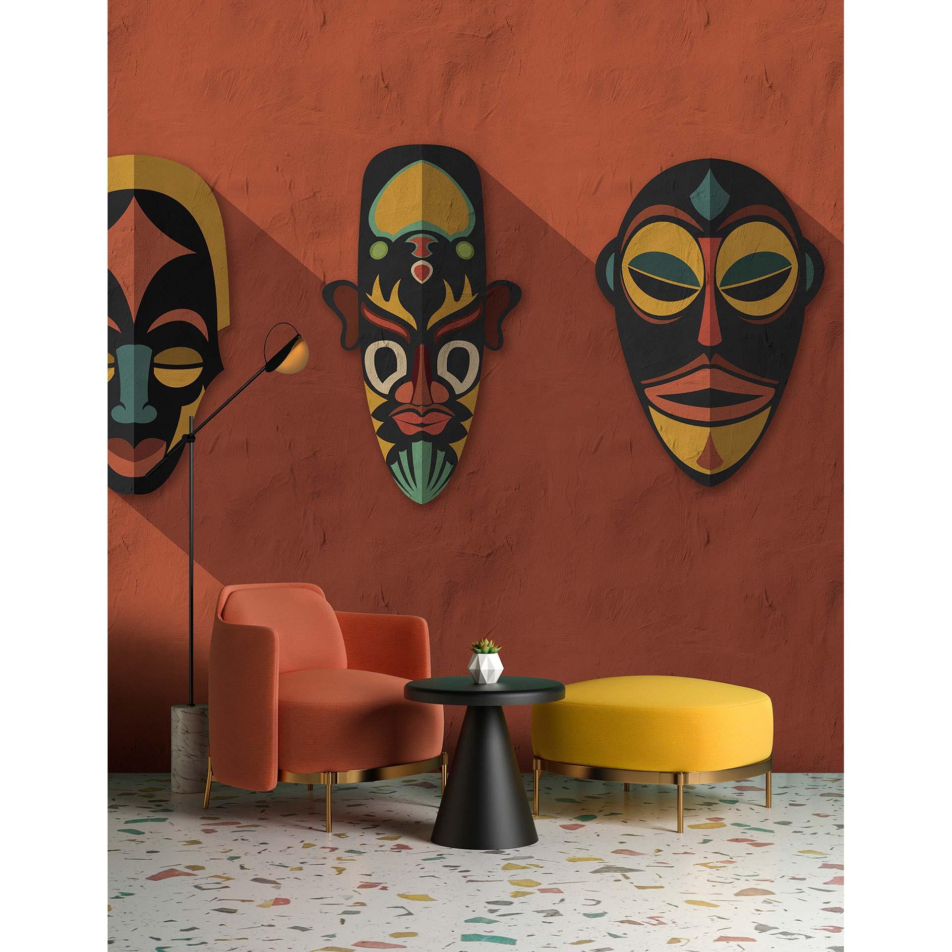 Livingwalls fototapet Vægge af Patel 3 Zulu 2 