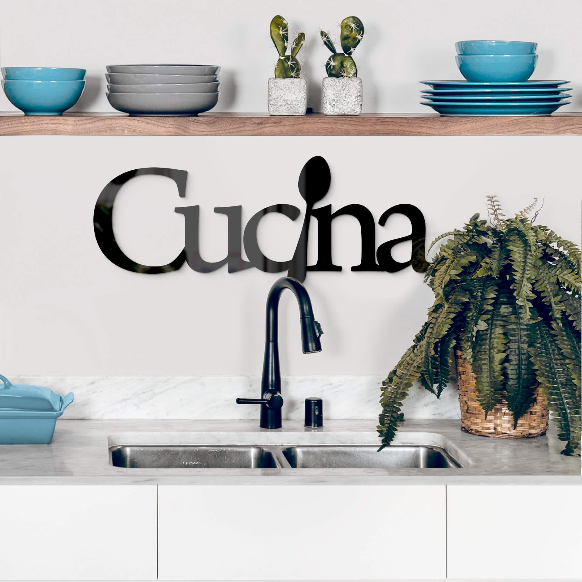 Decoración acrílica Cucina