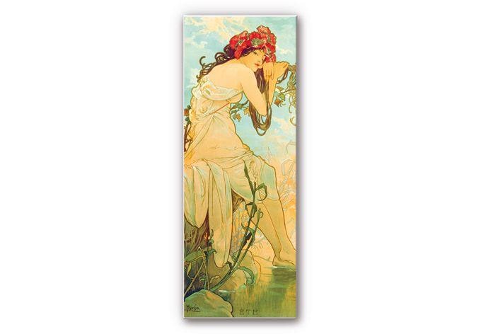 Tableau Forex - Mucha - Les saisons : l'été 1896