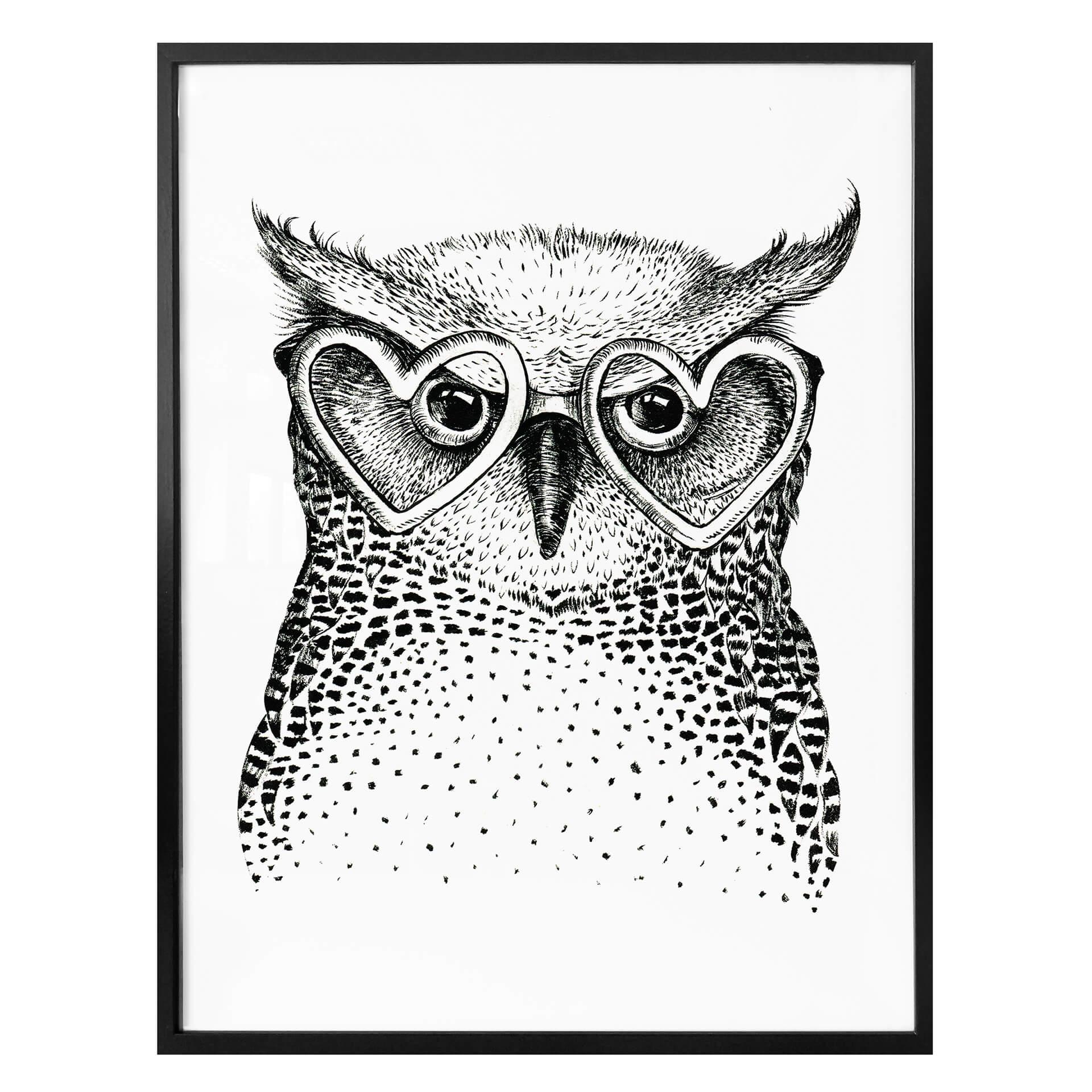 Affiche Kvilis - Le petit hibou