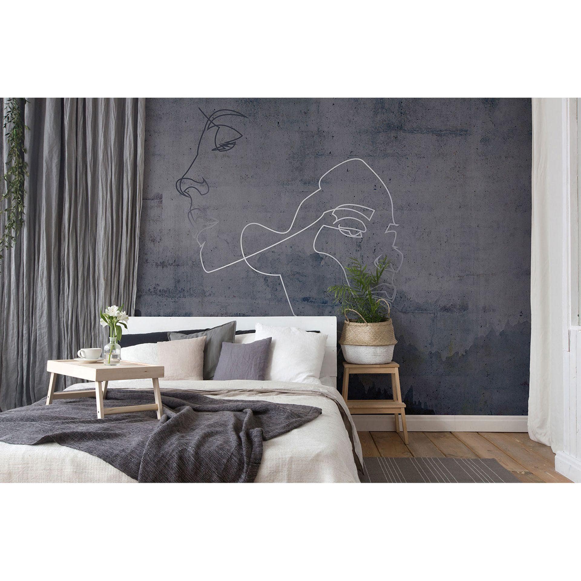 Architects Paper Papier peint photo Atelier 47 Silver Outline forêt