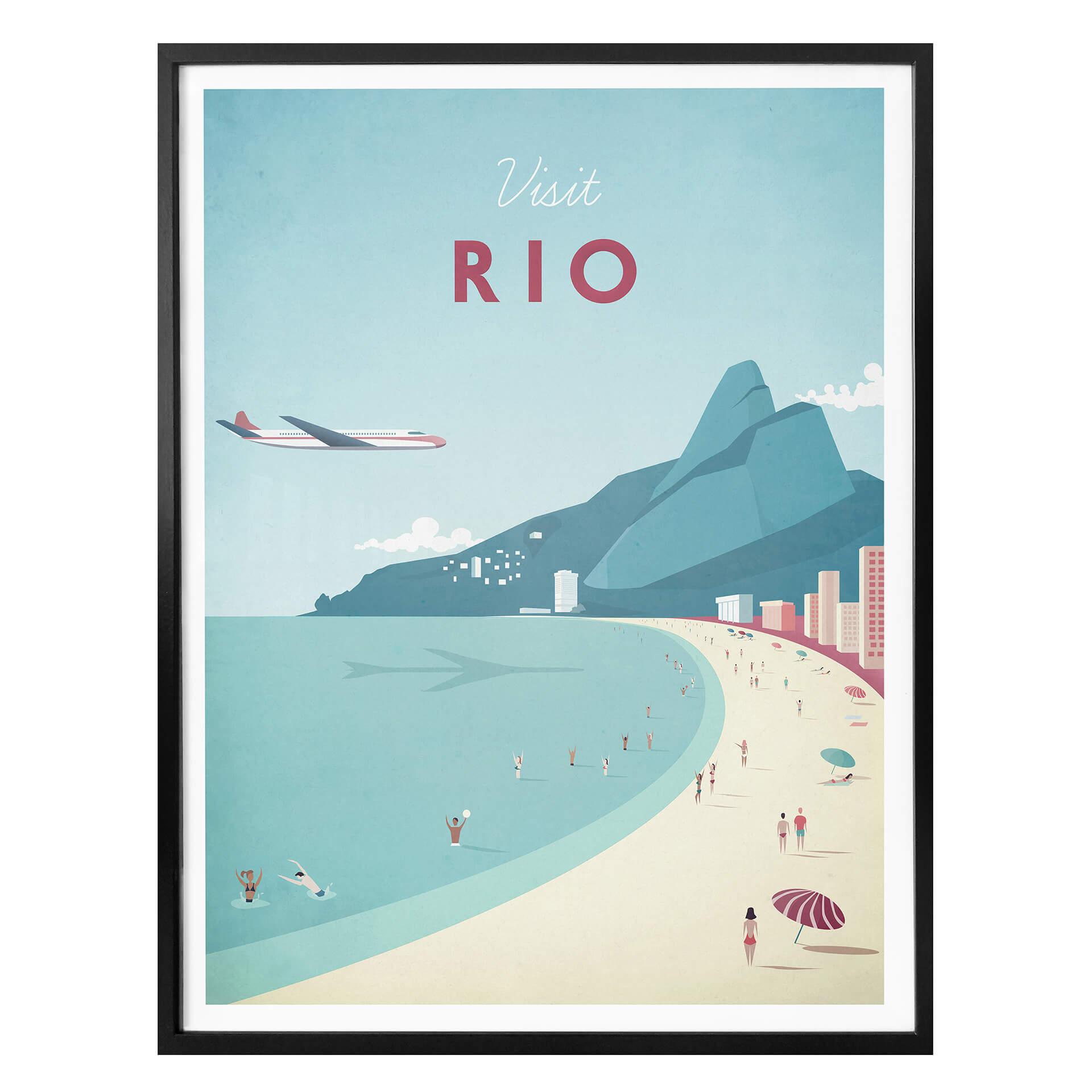 Póster Rivers - Río de Janeiro