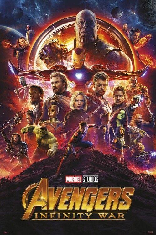 Poster, film poster Avengers Infinity War - One Sheet 61x91,5 cm
