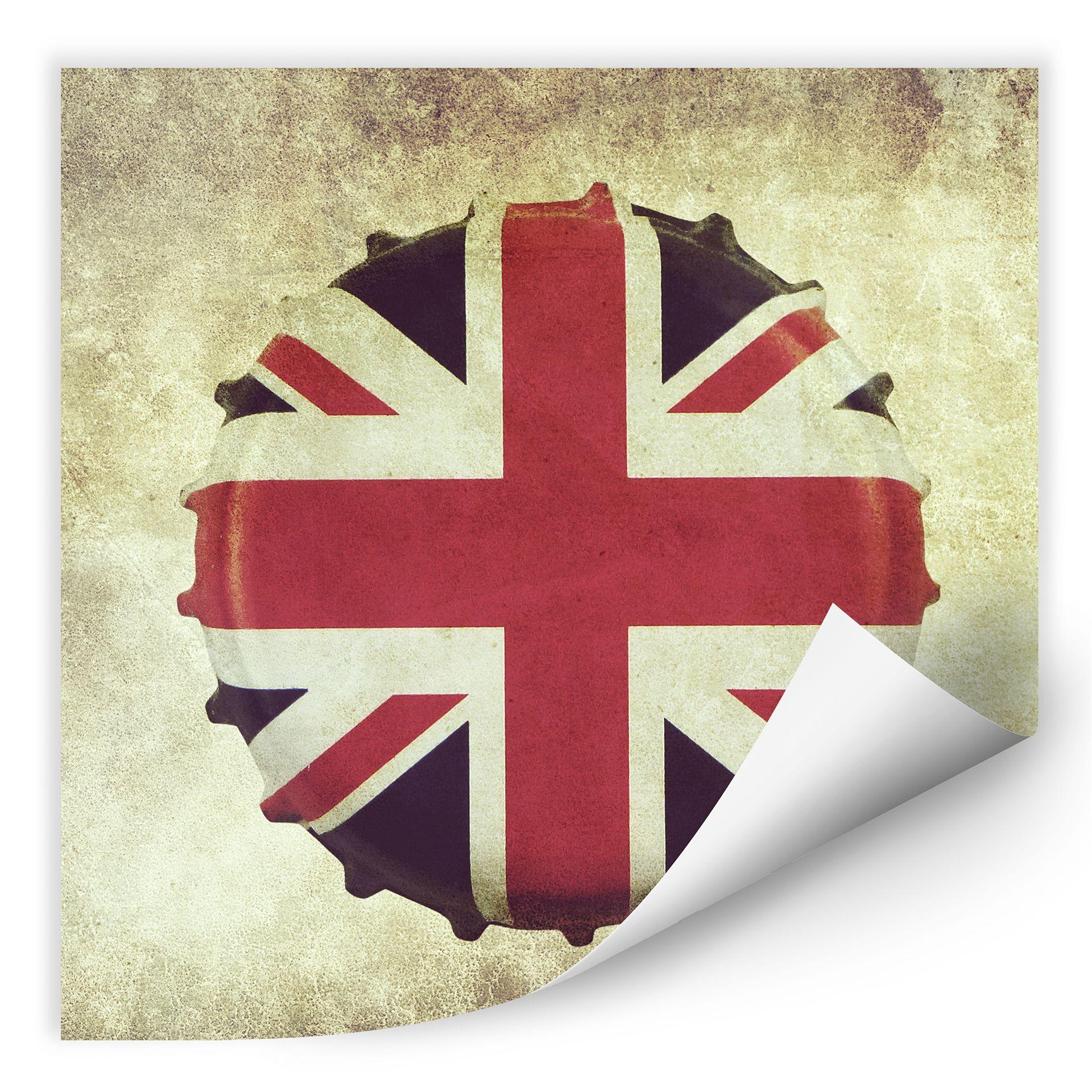 Zelfklevende Poster  Britse Kroonkurk
