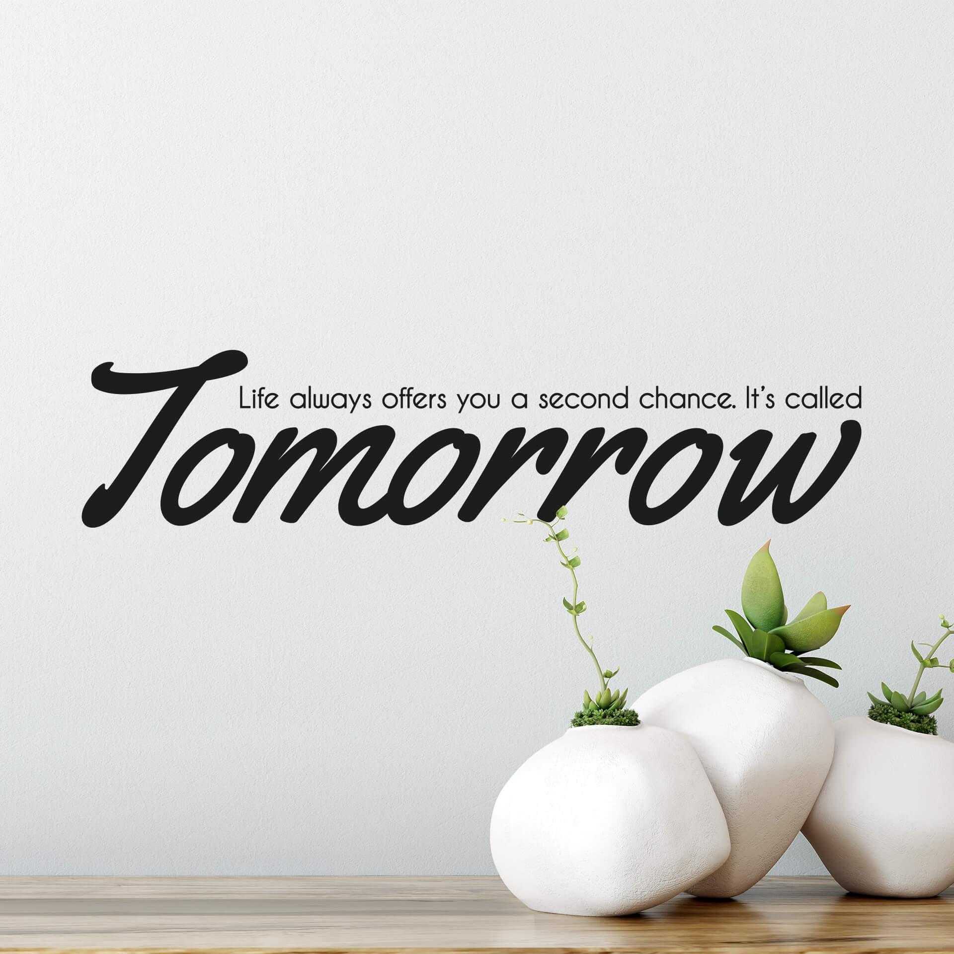 Wallsticker -  Tomorrow