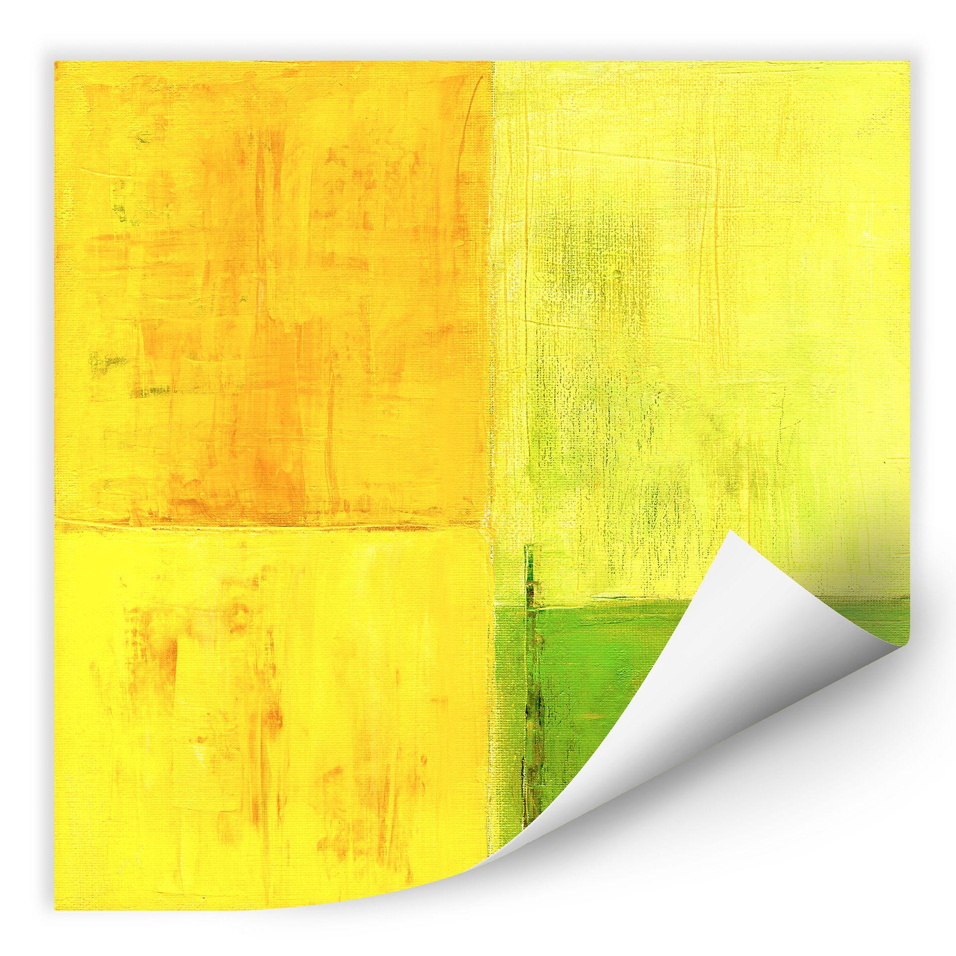 Zelfklevende Poster - Schüßler - Spring Composition II