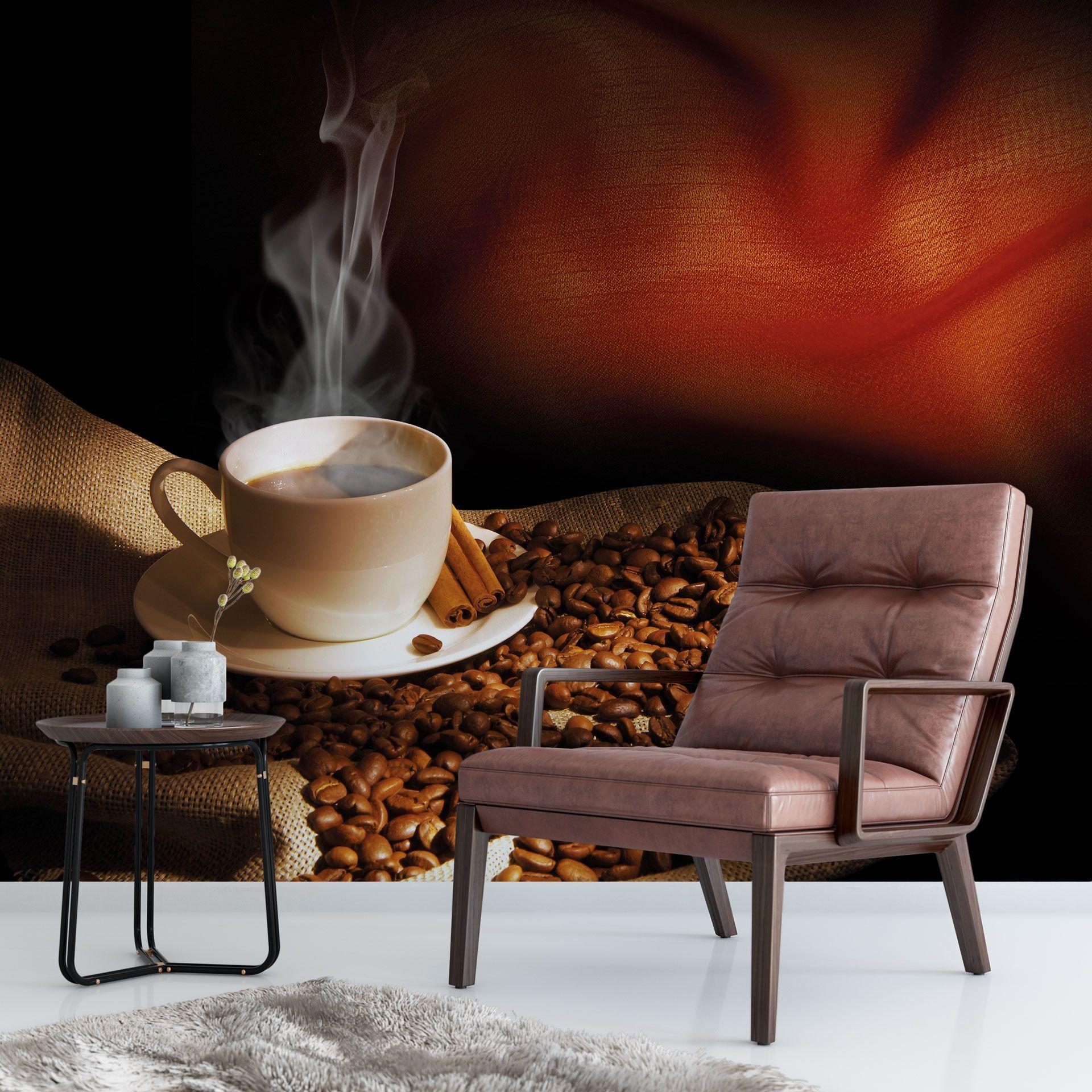 Fototapet Coffee 3 - 288x260 cm