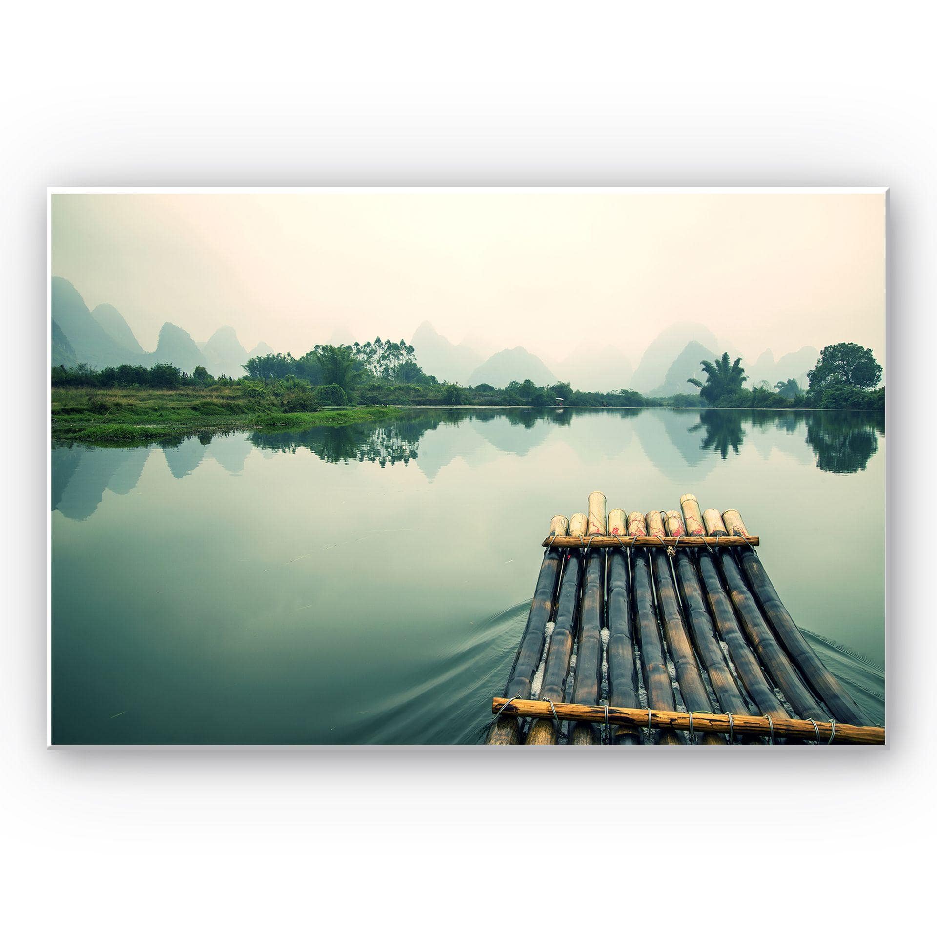 Tableau Forex - Descente du fleuve en Chine