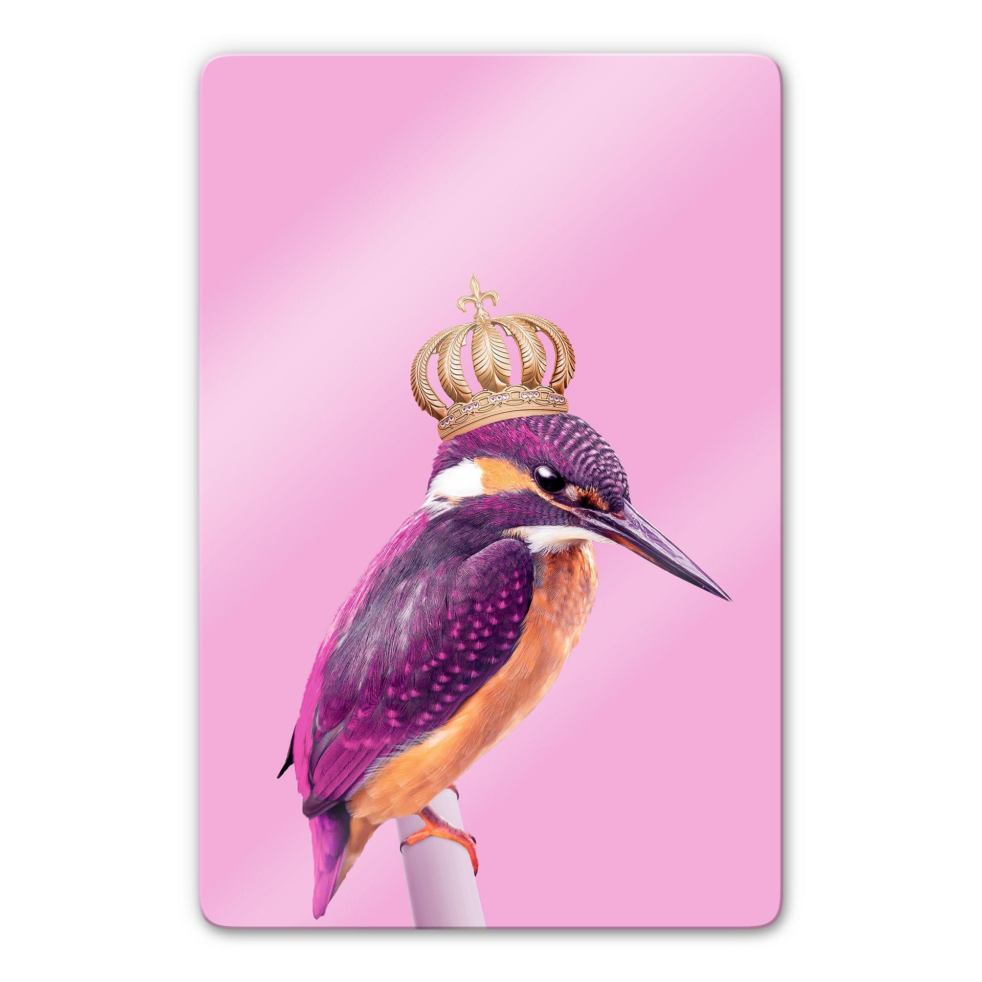 Glasschilderij Loose - Queenfisher