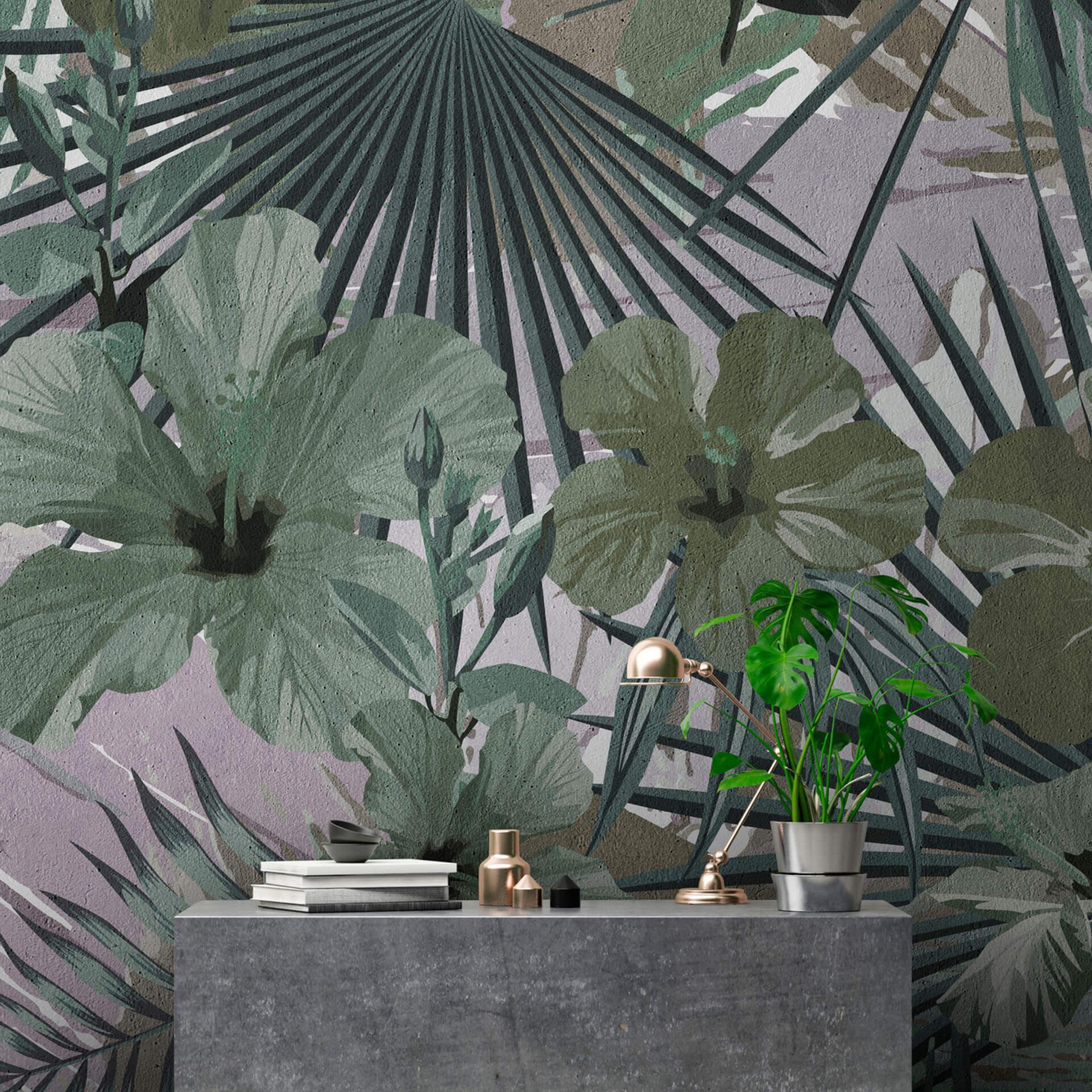 Livingwalls Fototapet Walls by Patel Hibiscus 1